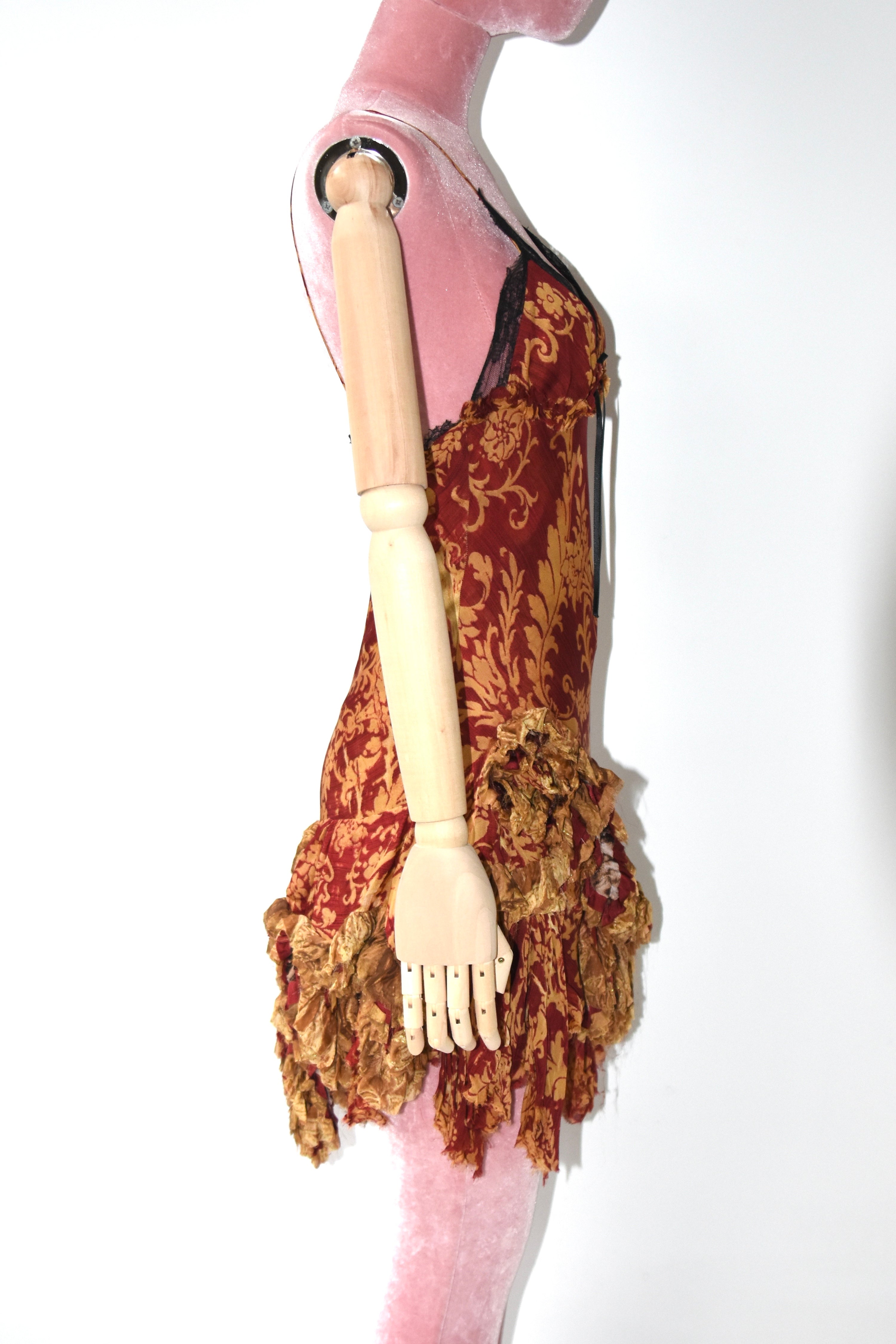 Roberto Cavalli Spring 2001 Runway Silk Gown