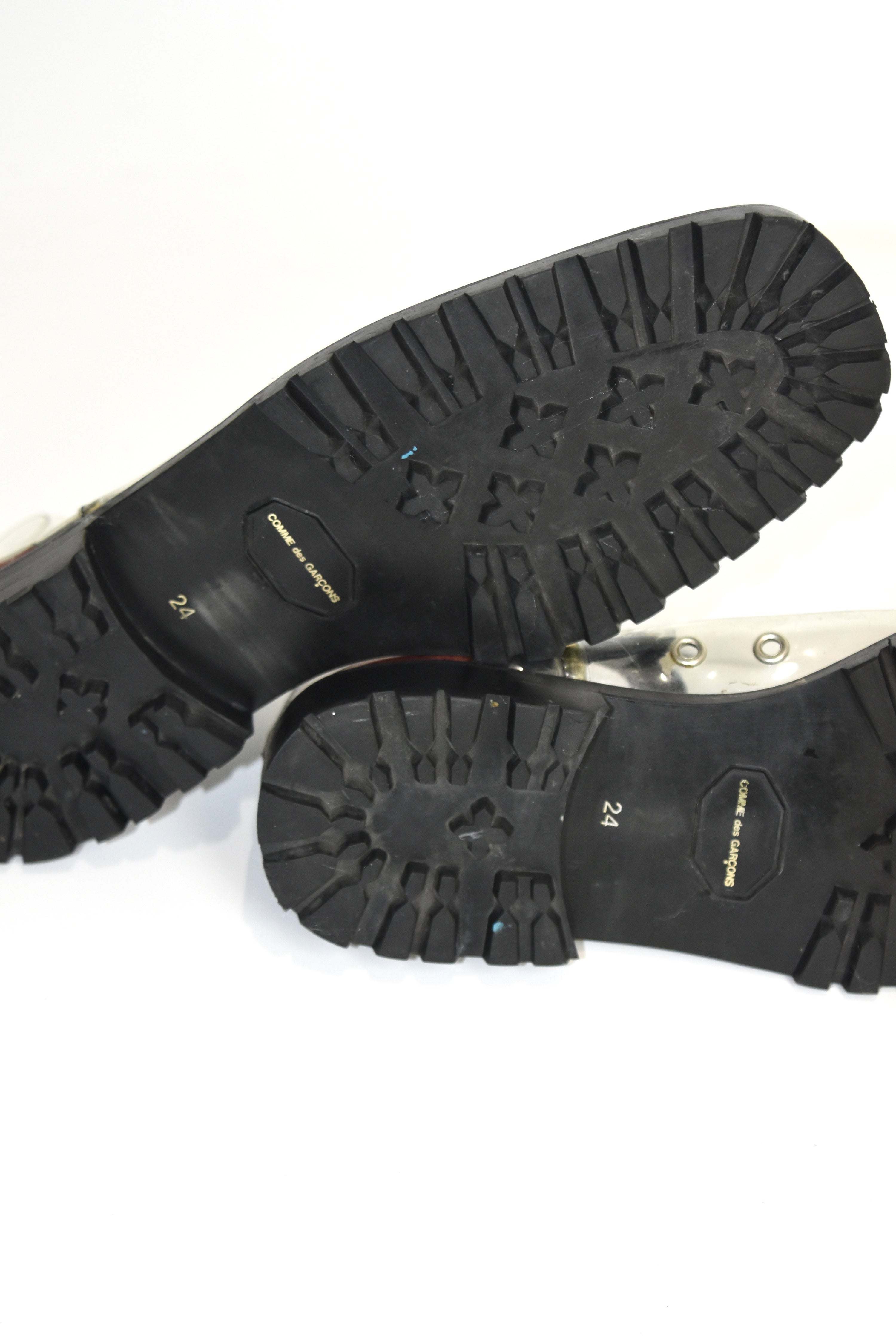 Comme des Garçons Transparent PVC Cover Shoes