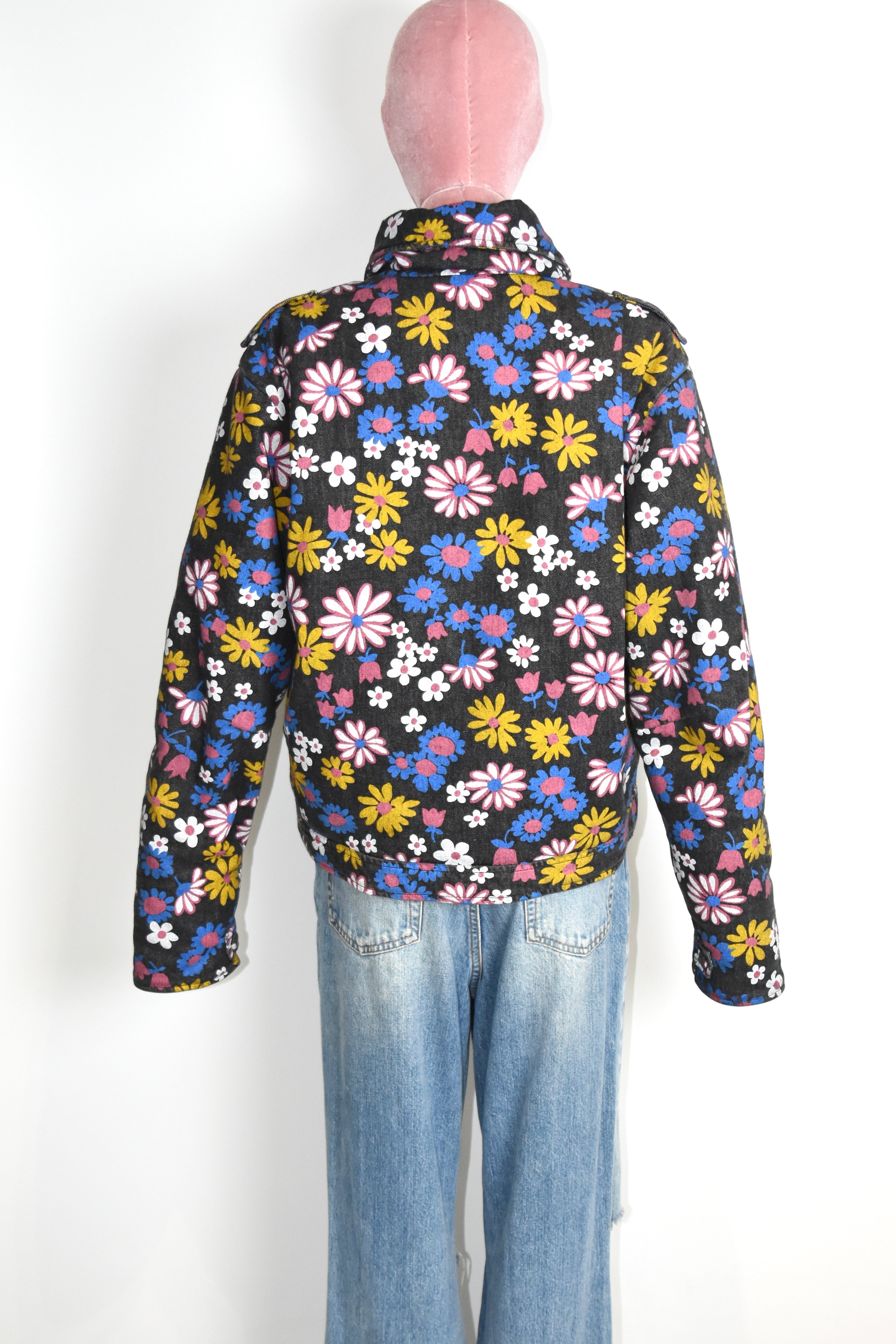 ERL Venice Beach Floral Print Padded Cotton Jacket – Unisex California Surf Style Coat
