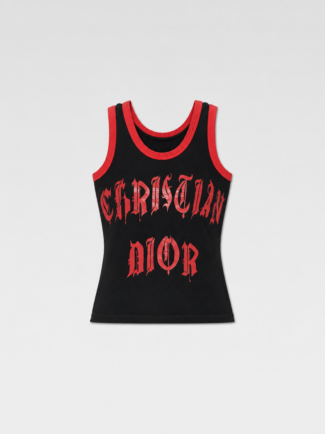 Christian Dior S/S 2002 “Hardcore” Punk Tank Top