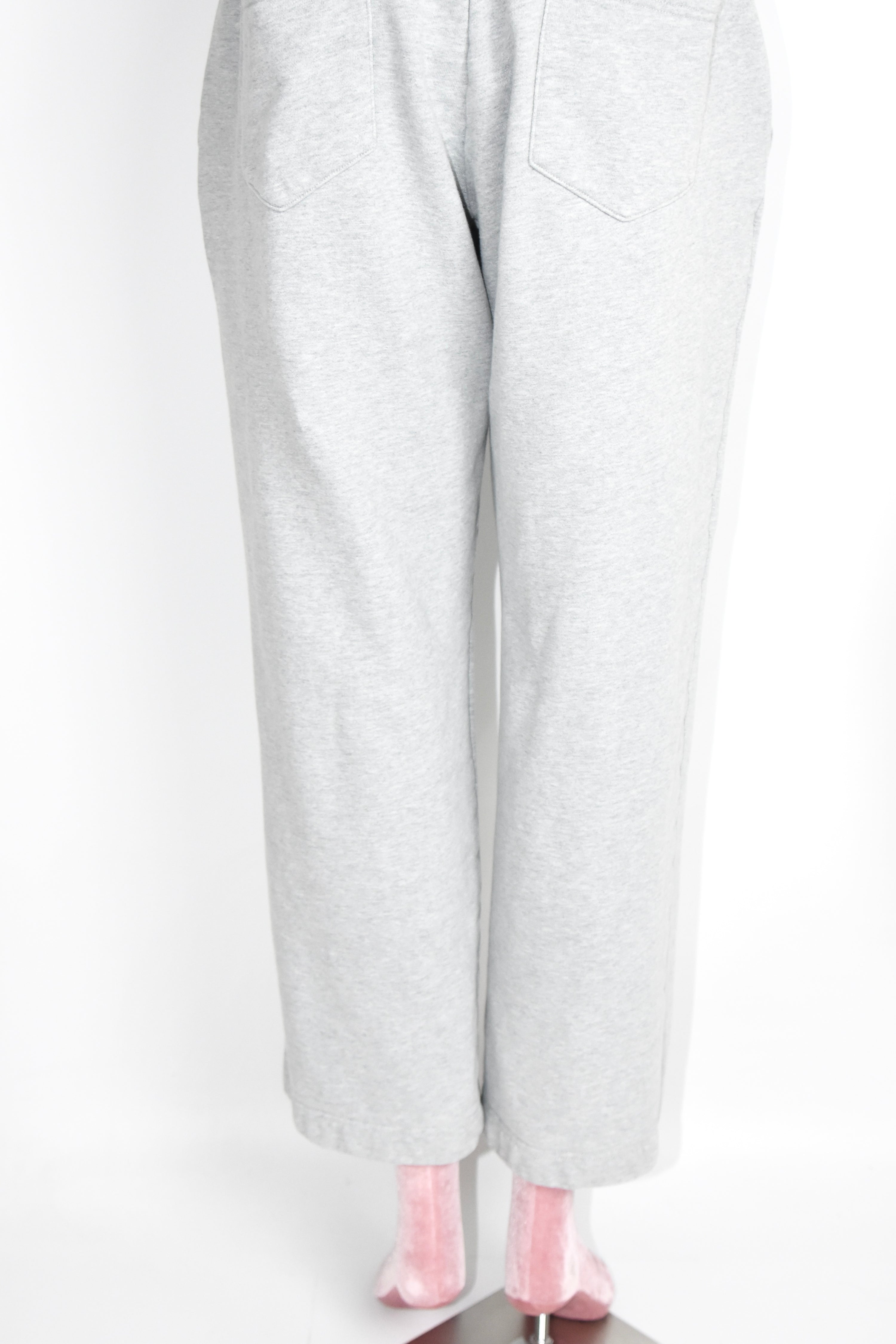 Praying Layered Waist Sweatpants – Triple Waistband Grey Cotton Joggers