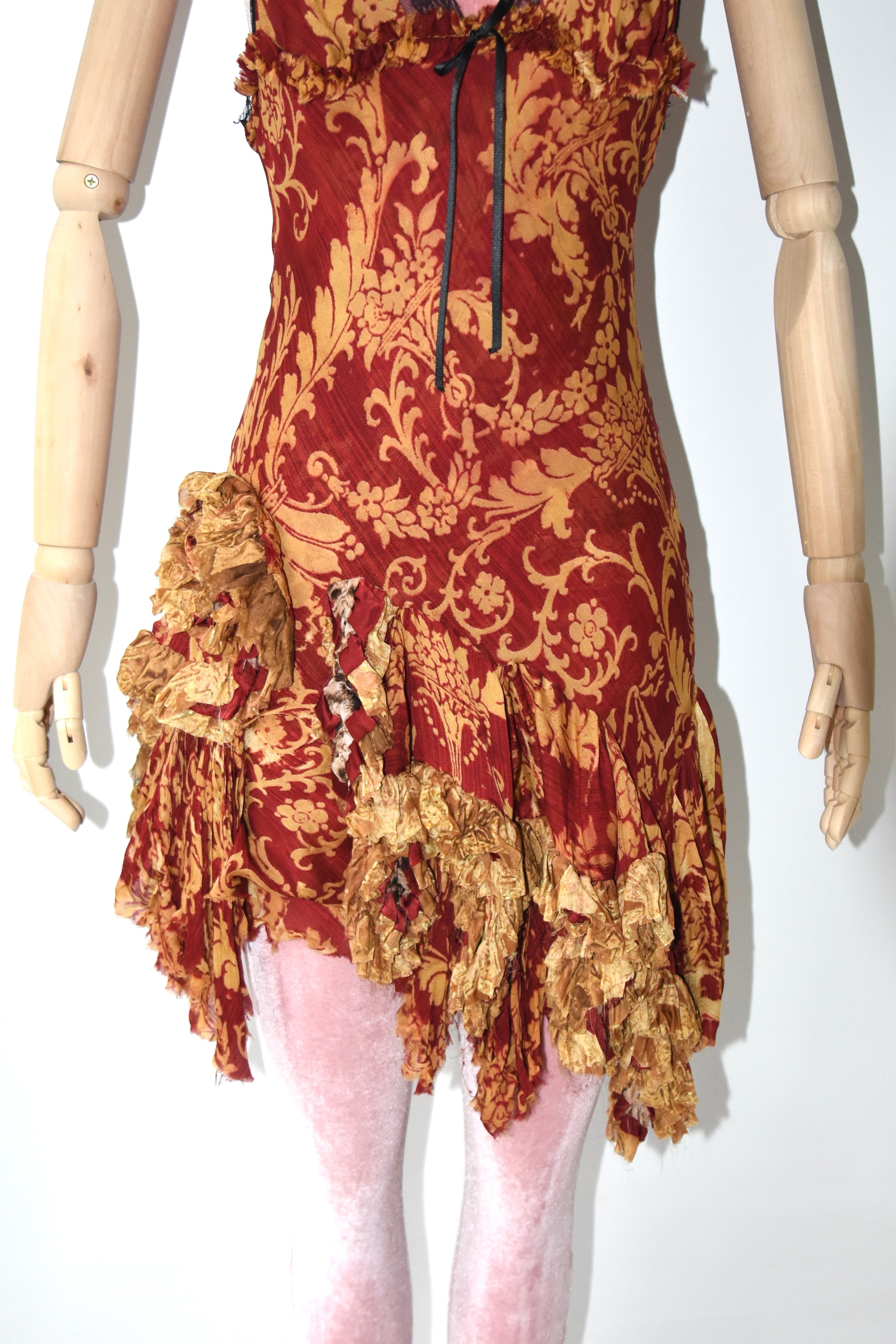 Roberto Cavalli Spring 2001 Runway Silk Gown