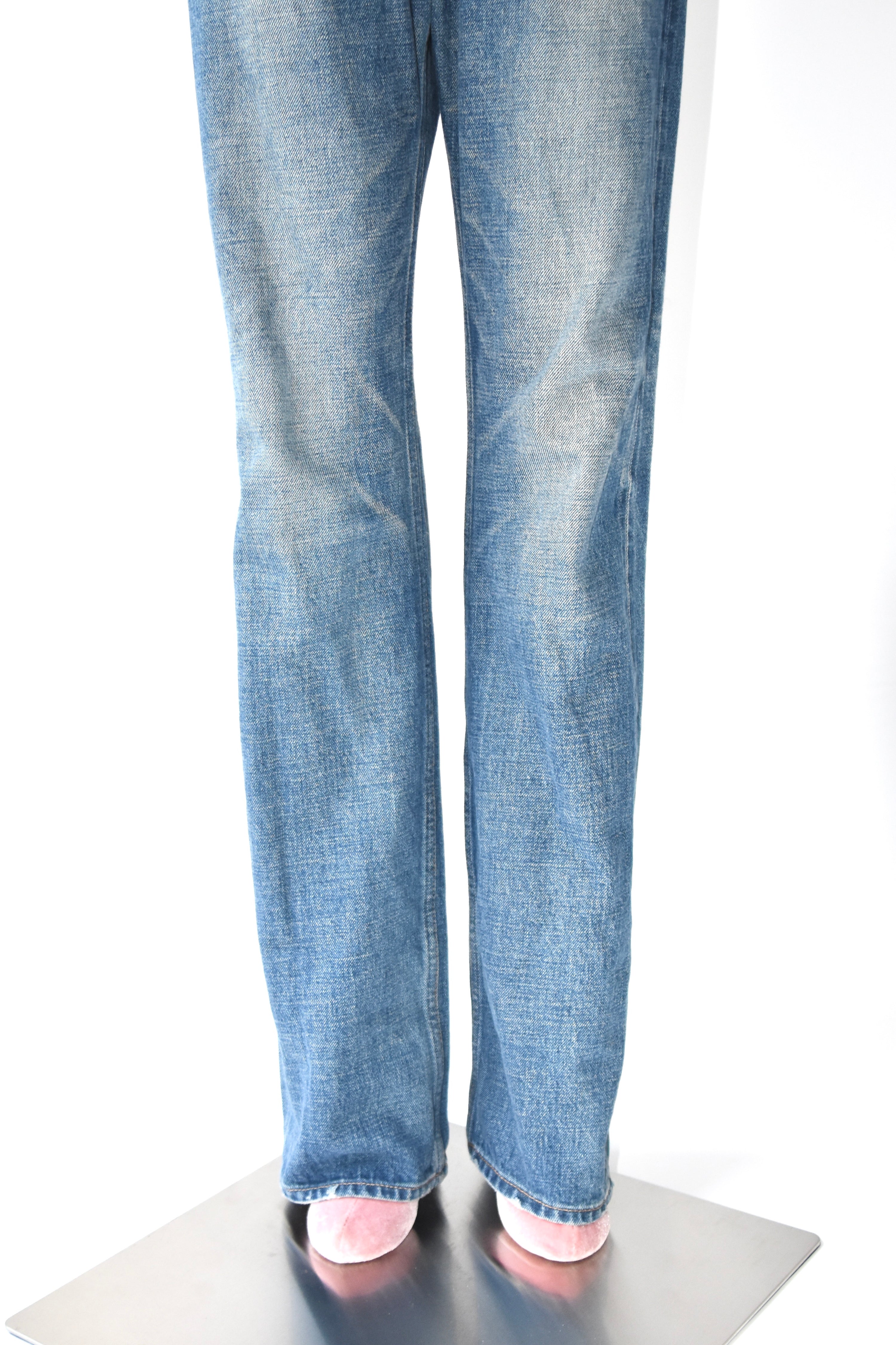 CELINE Homme by Hedi Slimane “W ST 003” Vintage Wash Straight Denim – Men’s Size 29 (Archive)