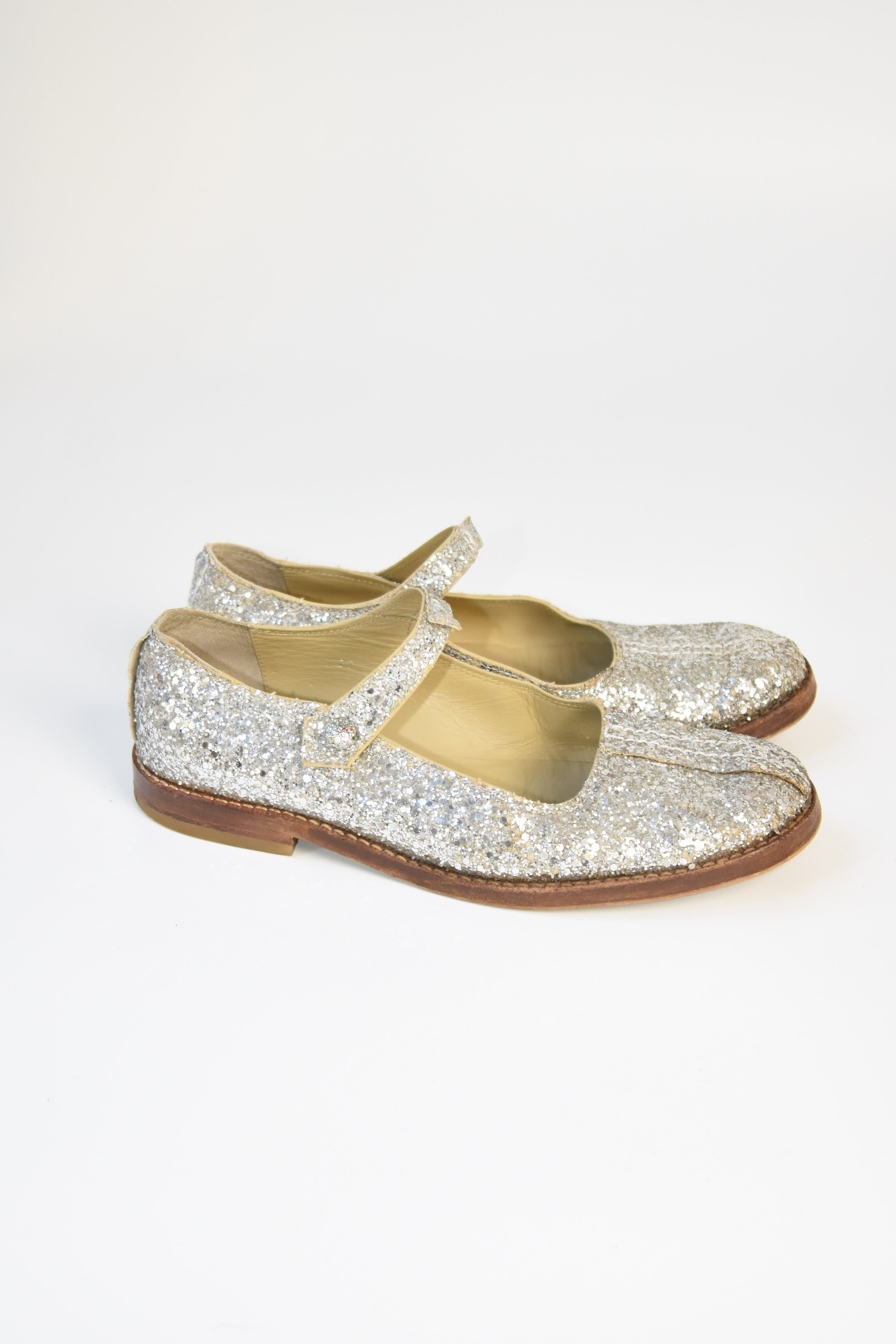COMME des GARÇONS Glitter Mary Jane Shoes