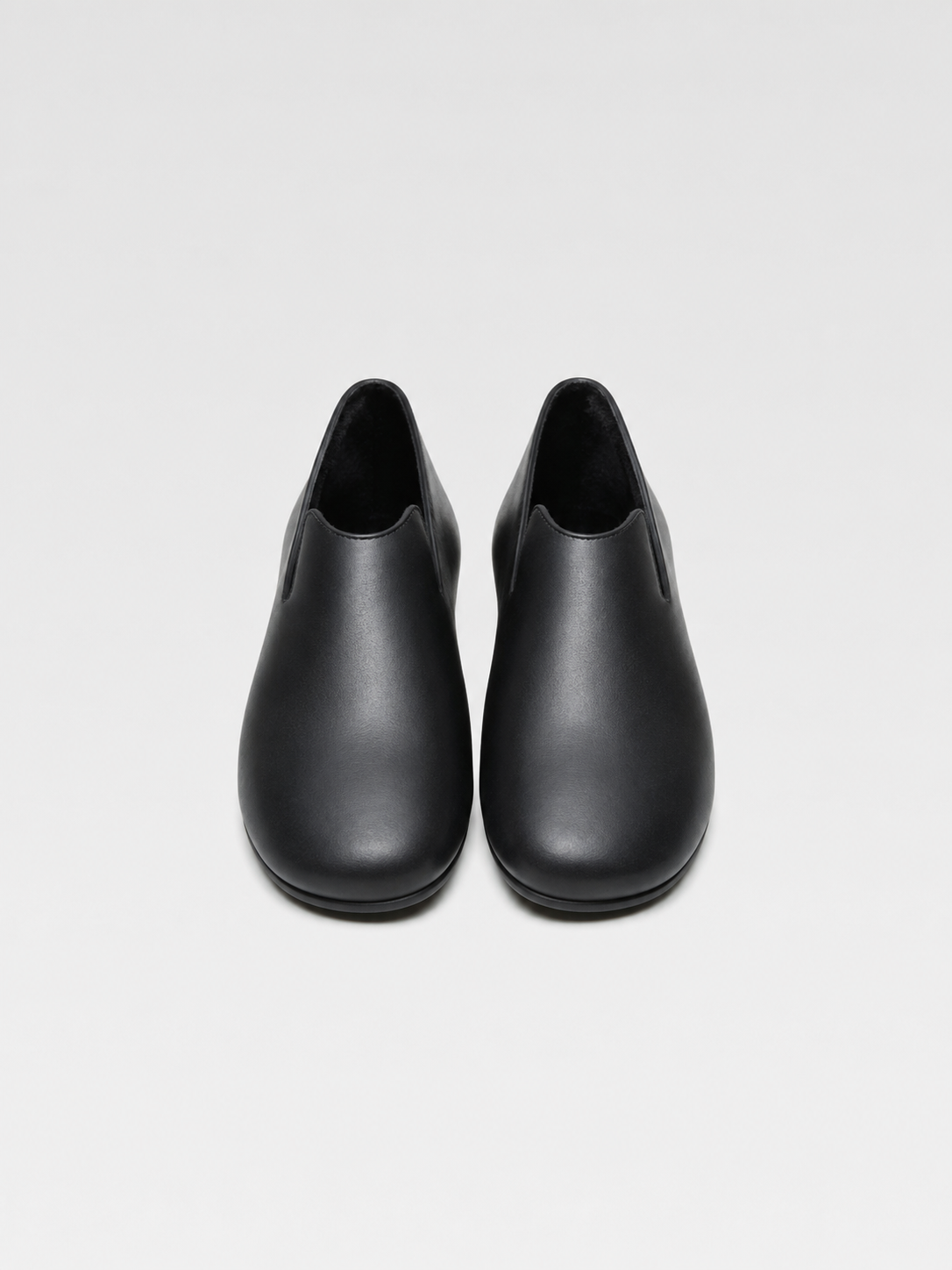 Bottega Veneta Shearling-Lined Rubber Slip-Ons