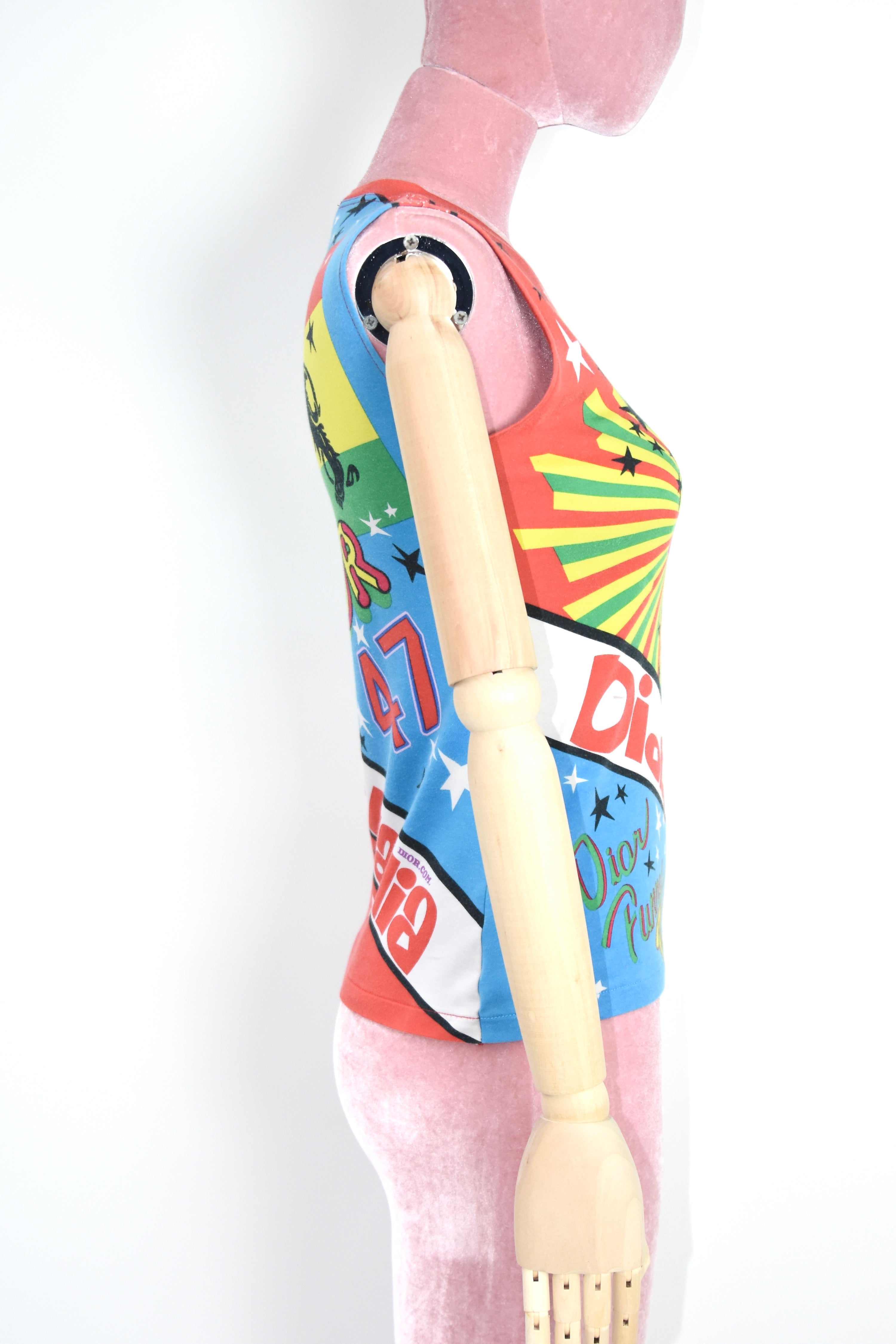 Christian Dior by John Galliano Rasta Tank