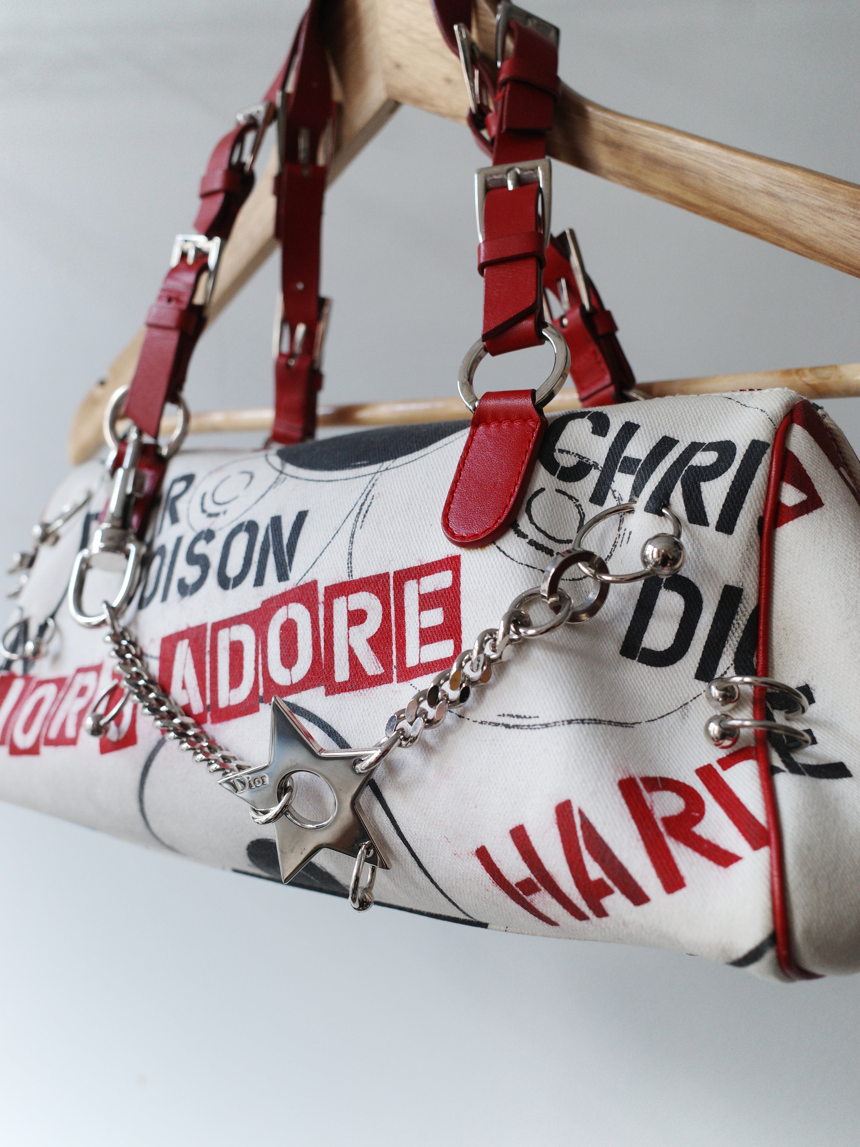 Christian Dior S/S 2004 “Hardcore” Limited Edition Boston Bag