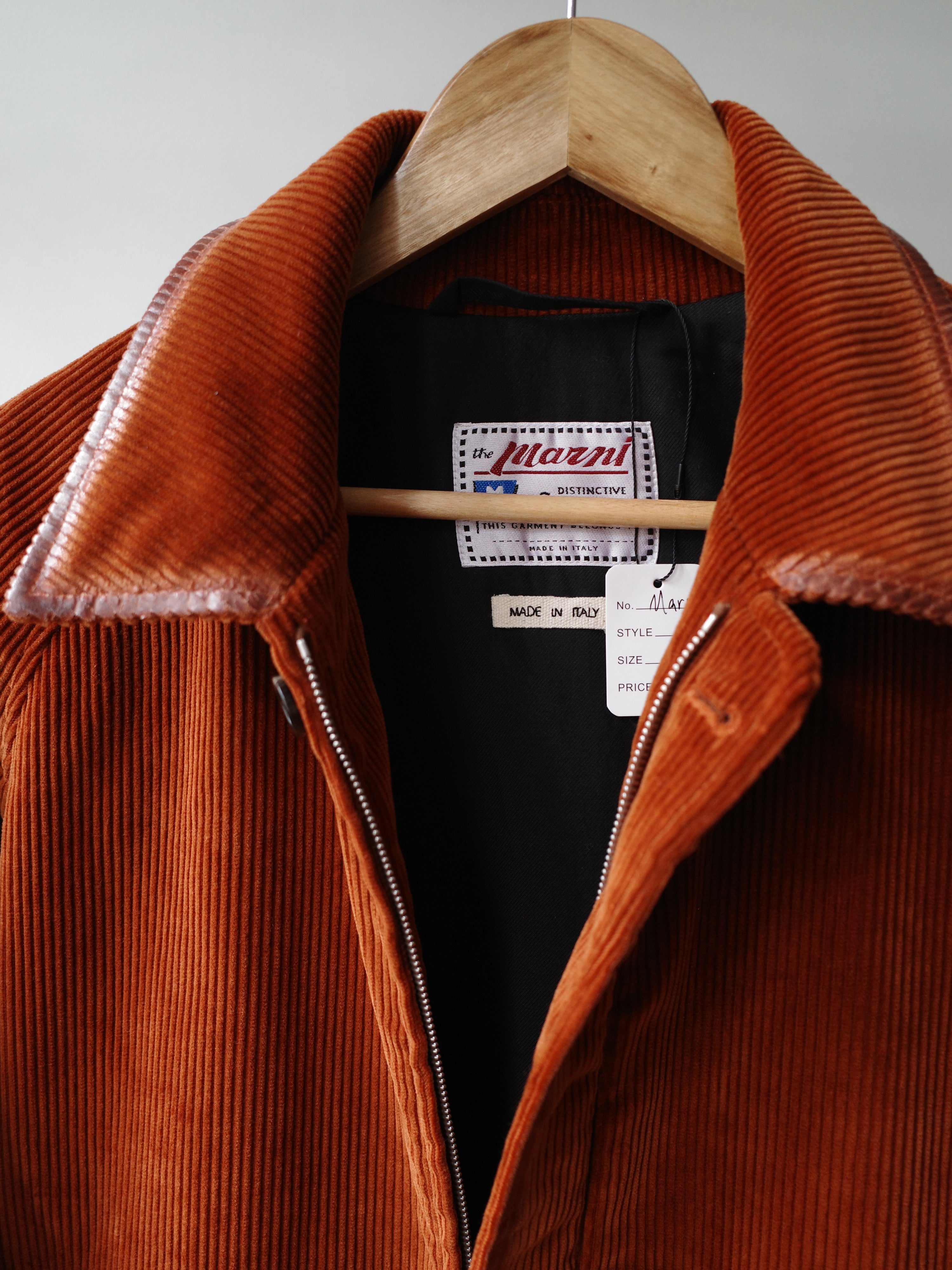 Marni Corduroy Padded Jacket