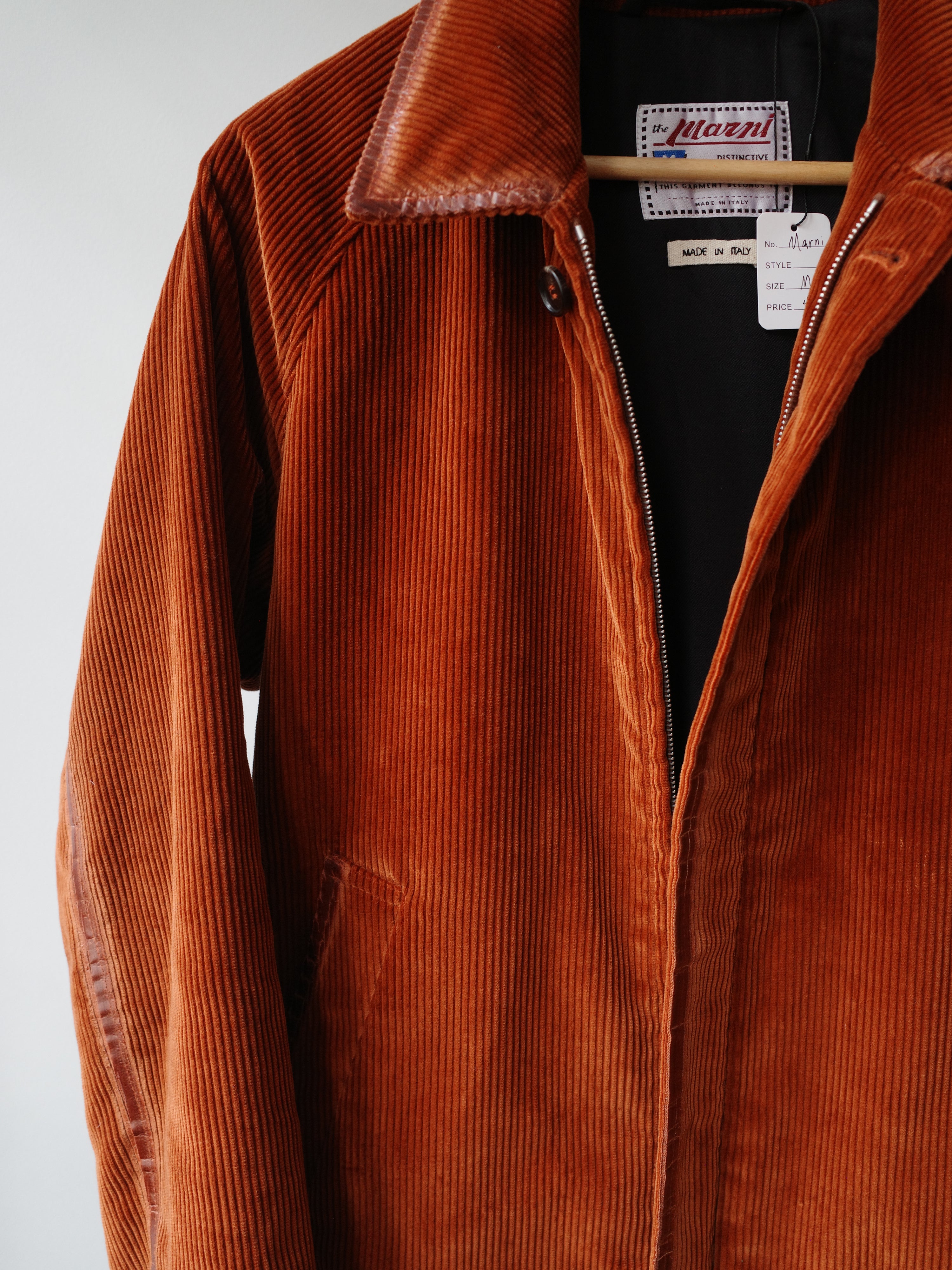 Marni Corduroy Padded Jacket