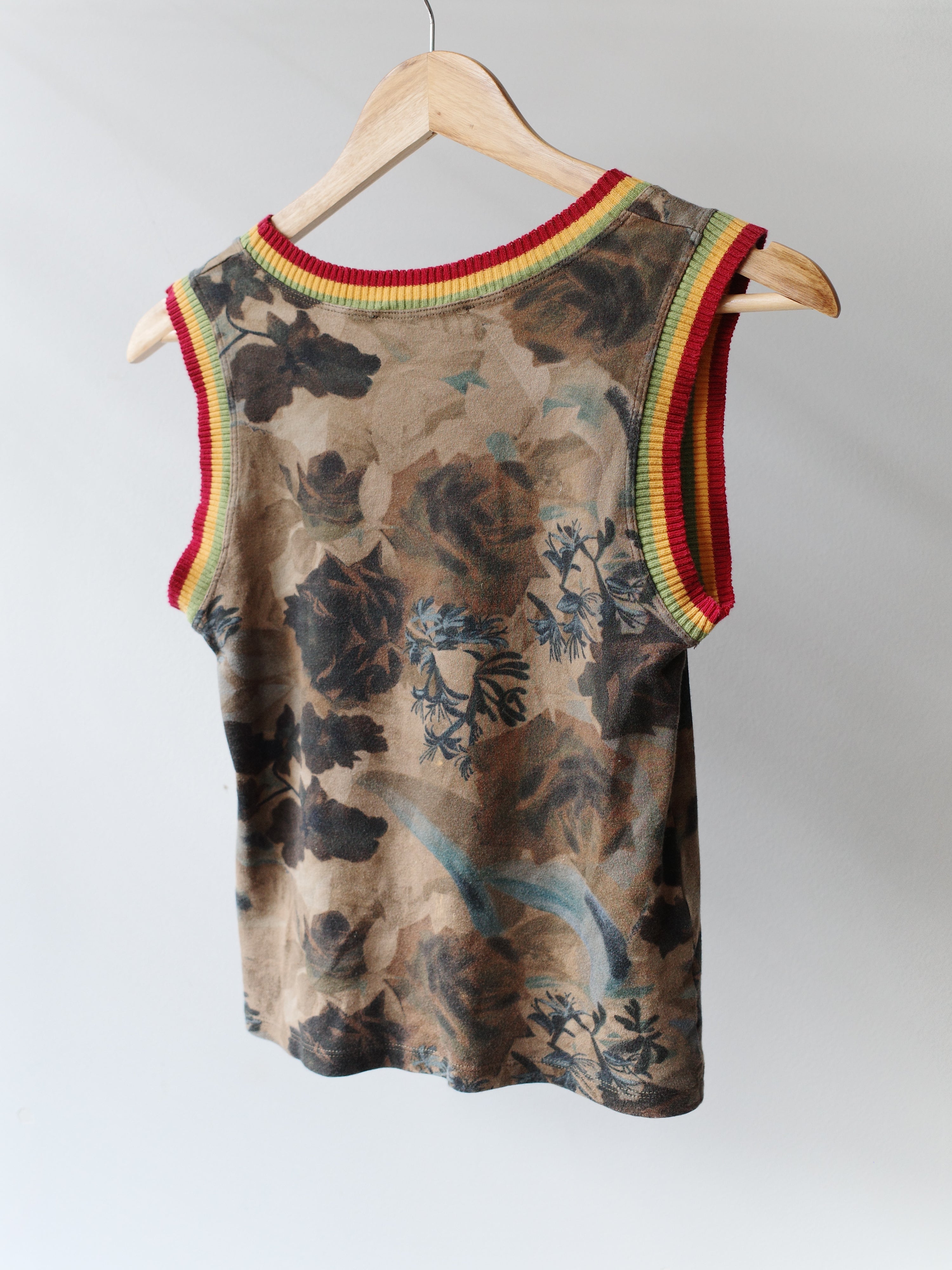 Christian Dior by John Galliano 2003 Rasta “Dior Love” Tank