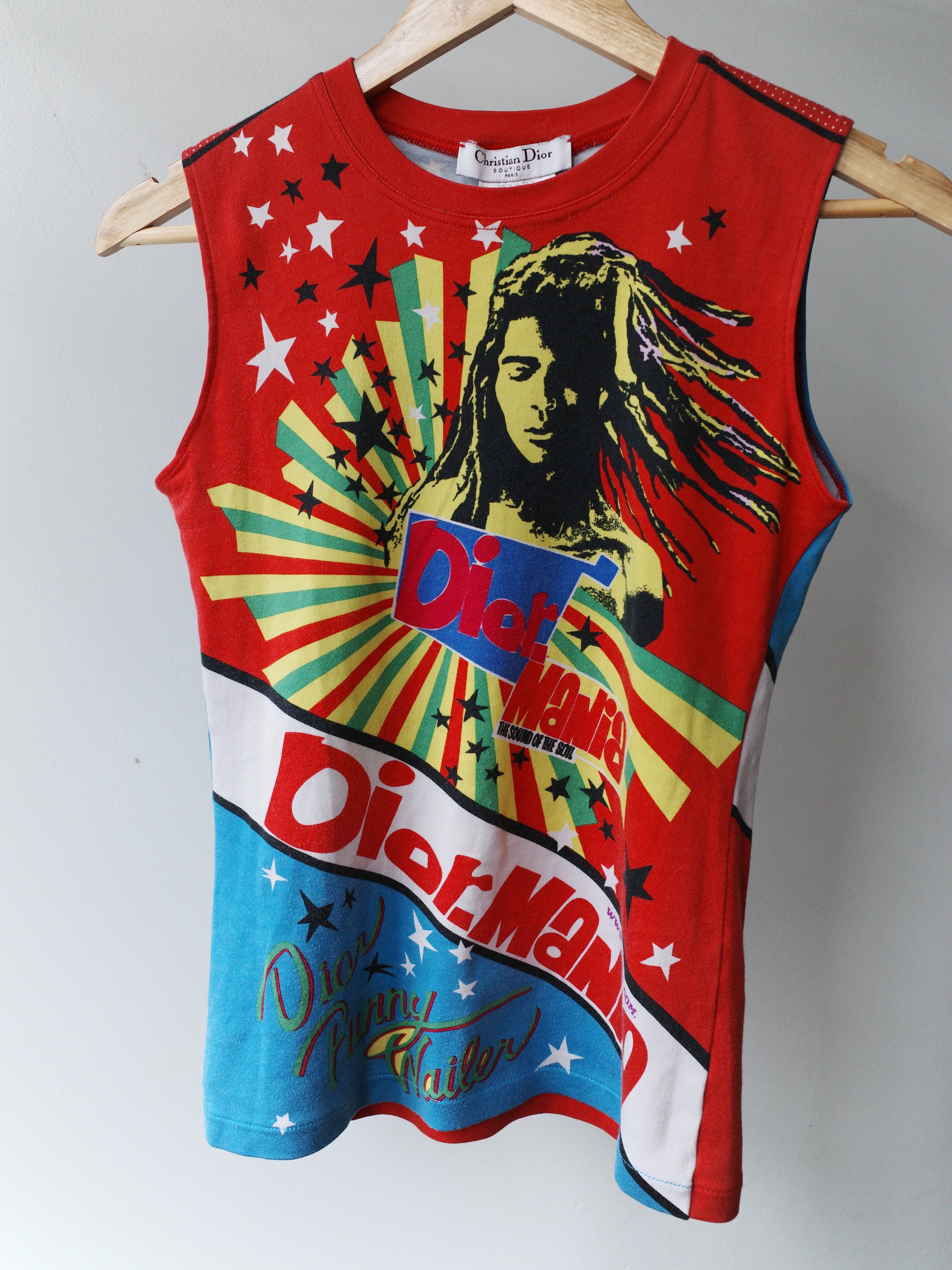Christian Dior by John Galliano Rasta Tank