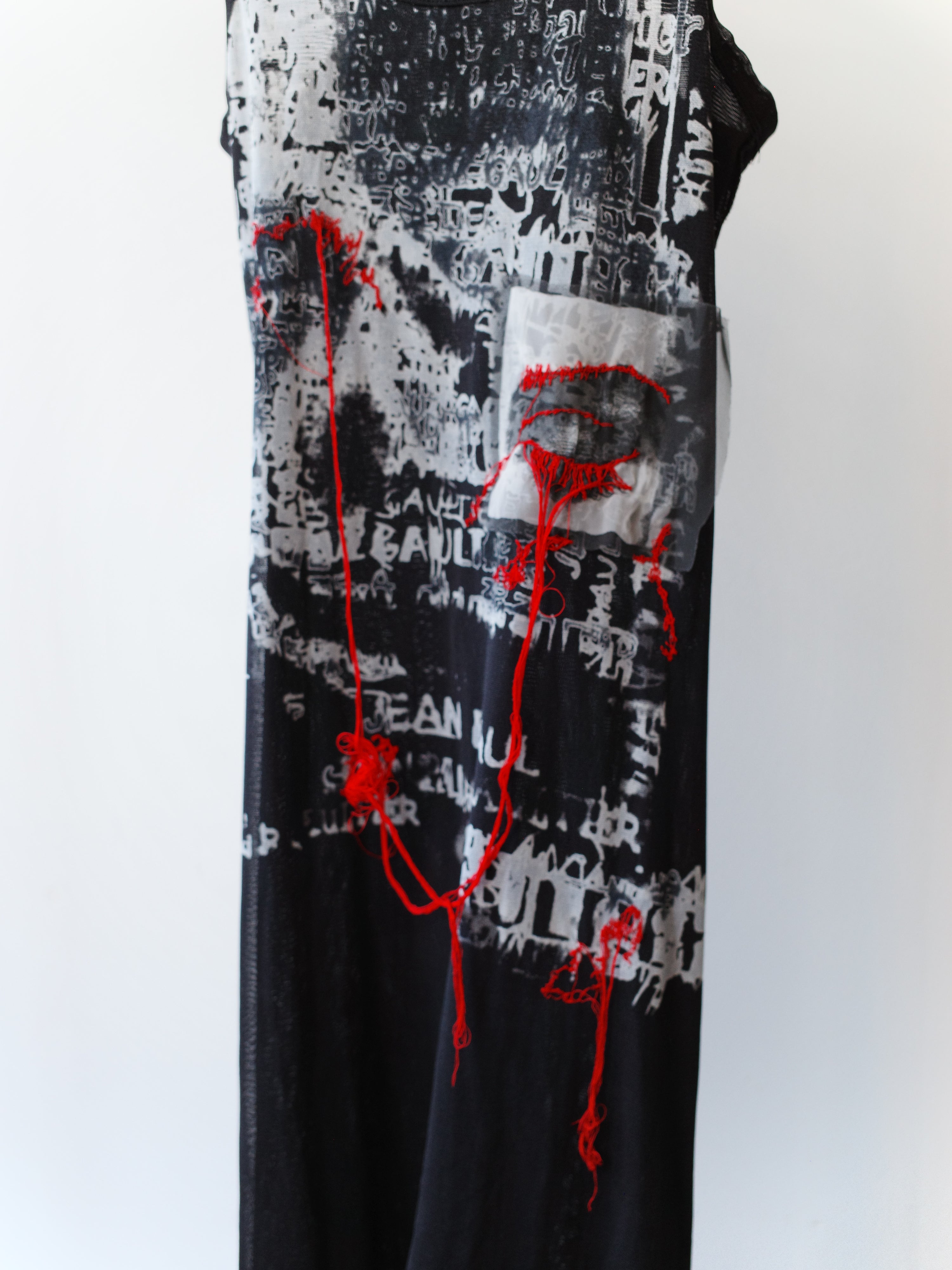 Jean Paul Gaultier Gothic Mesh Dress