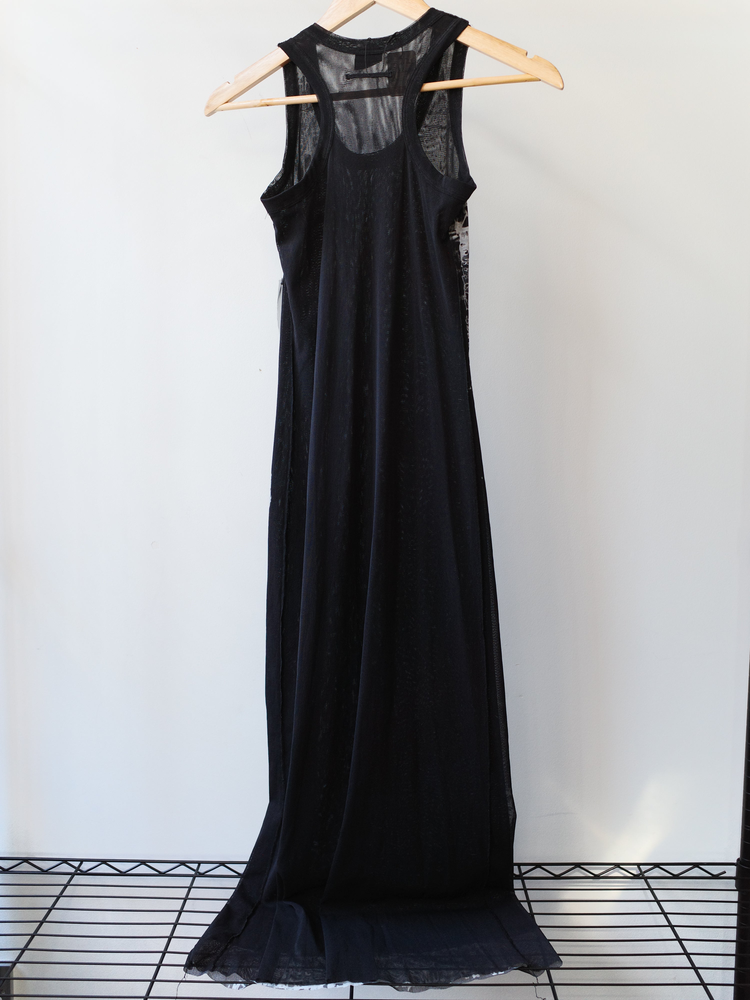 Jean Paul Gaultier Gothic Mesh Dress