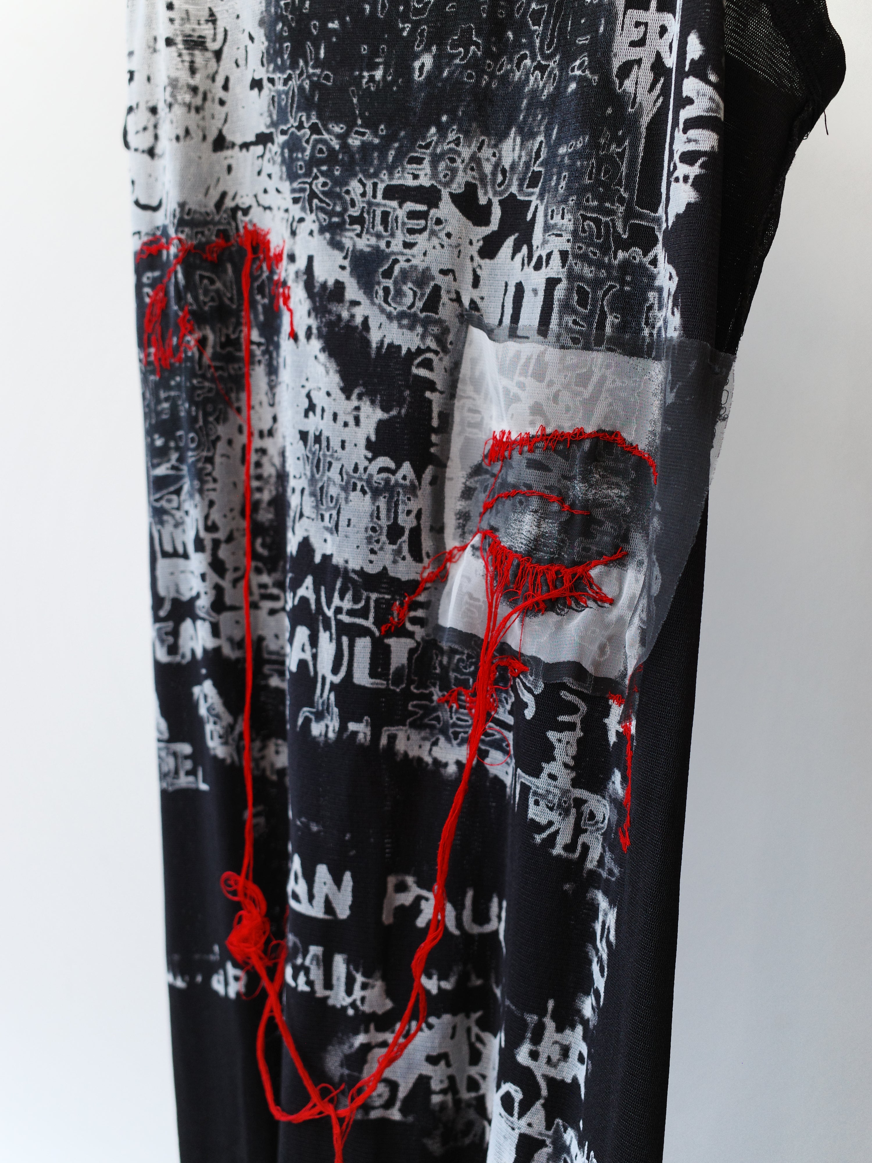 Jean Paul Gaultier Gothic Mesh Dress