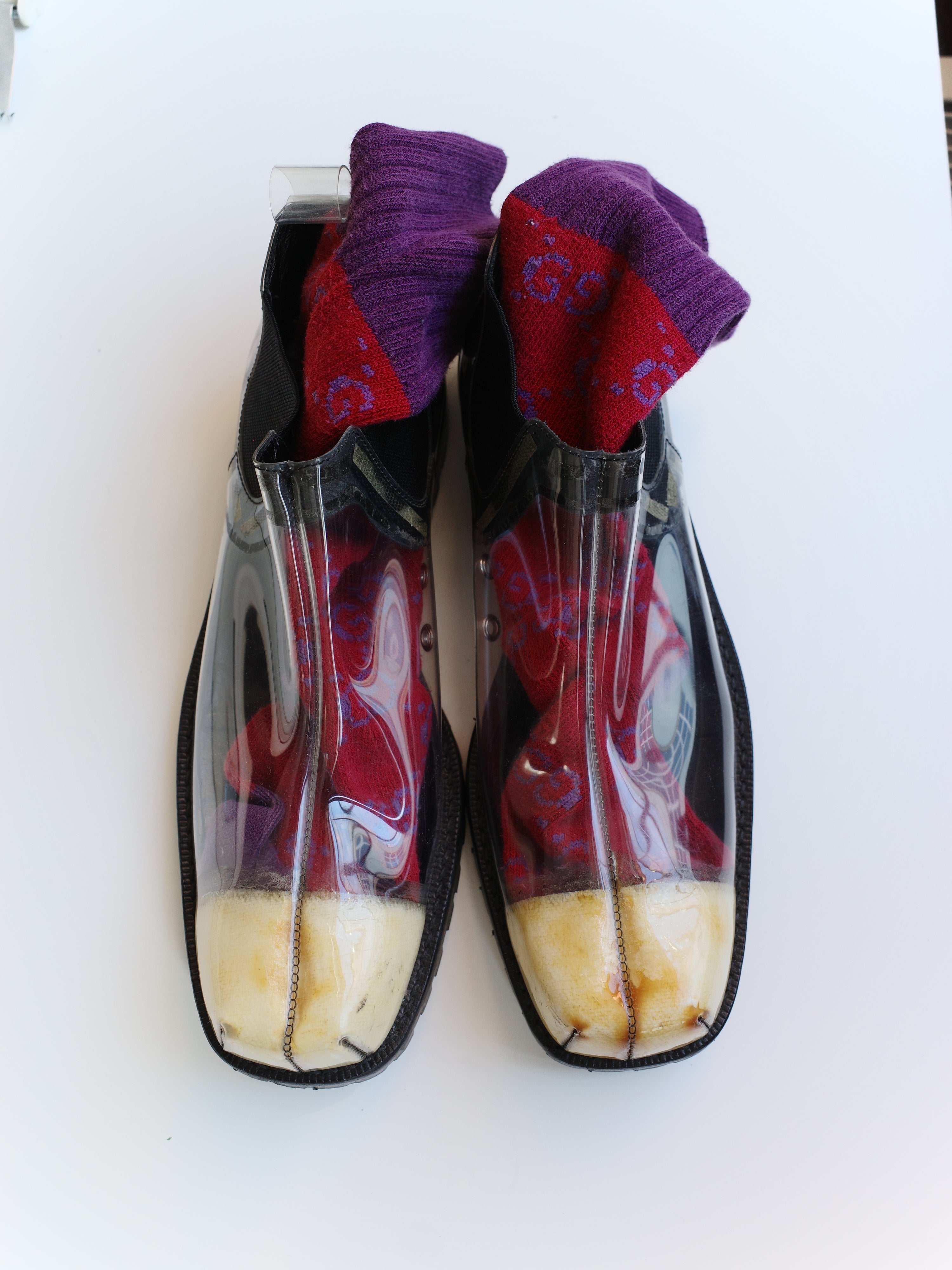 Comme des Garçons Transparent PVC Cover Shoes –METAL 金