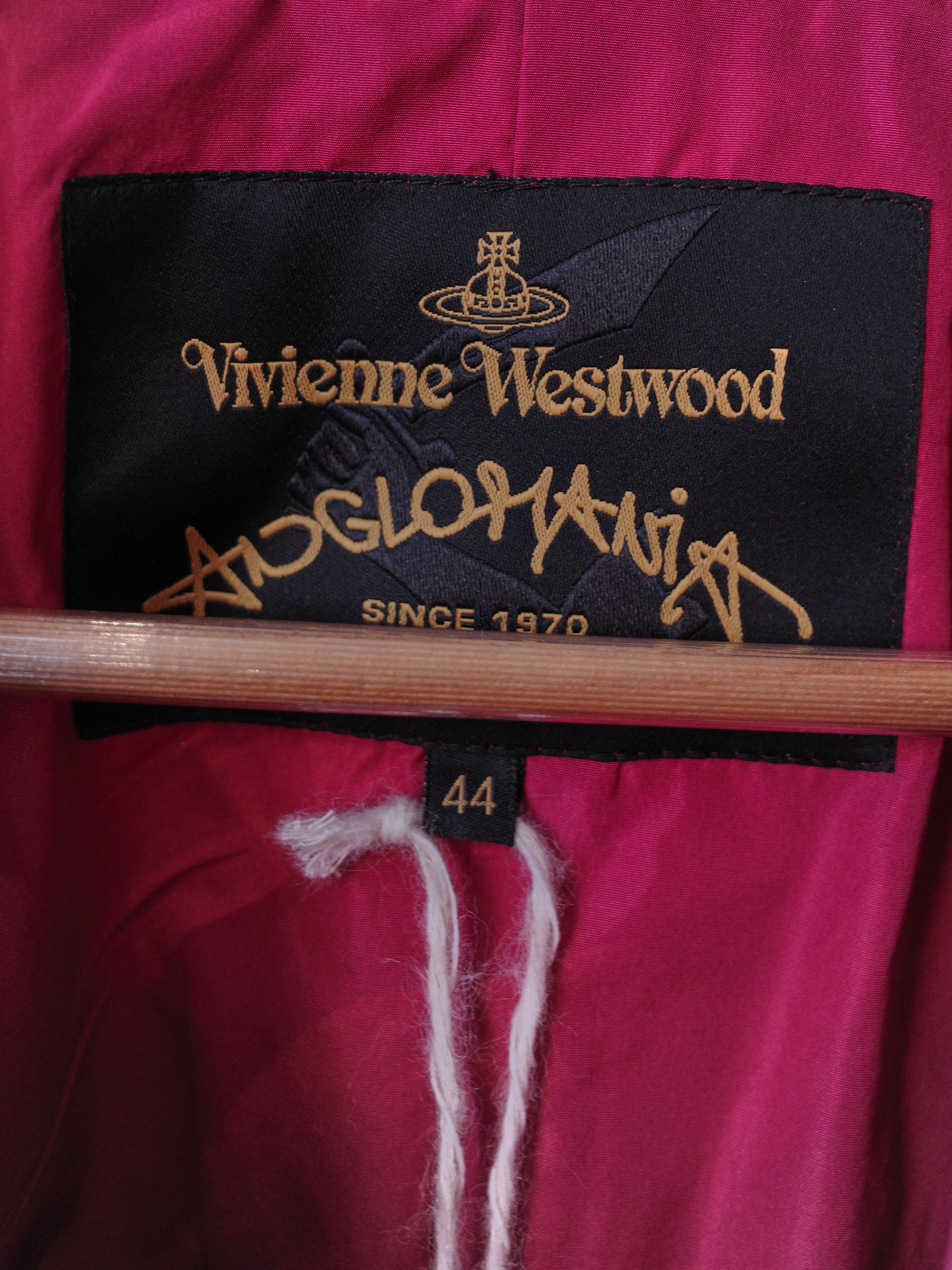 Vivienne Westwood Anglomania Fuchsia Drawstring Blazer
