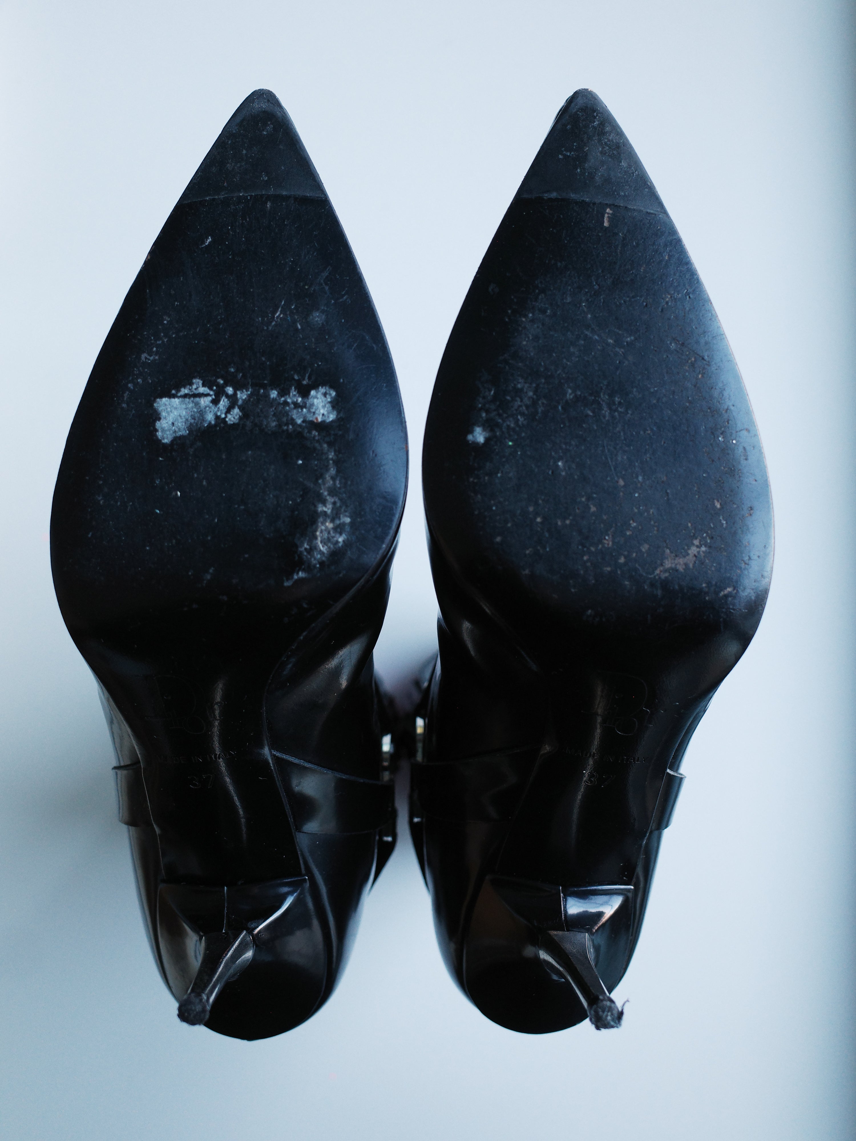 Christian Dior by John Galliano Millennium Hardcore Punk Pointed Boots