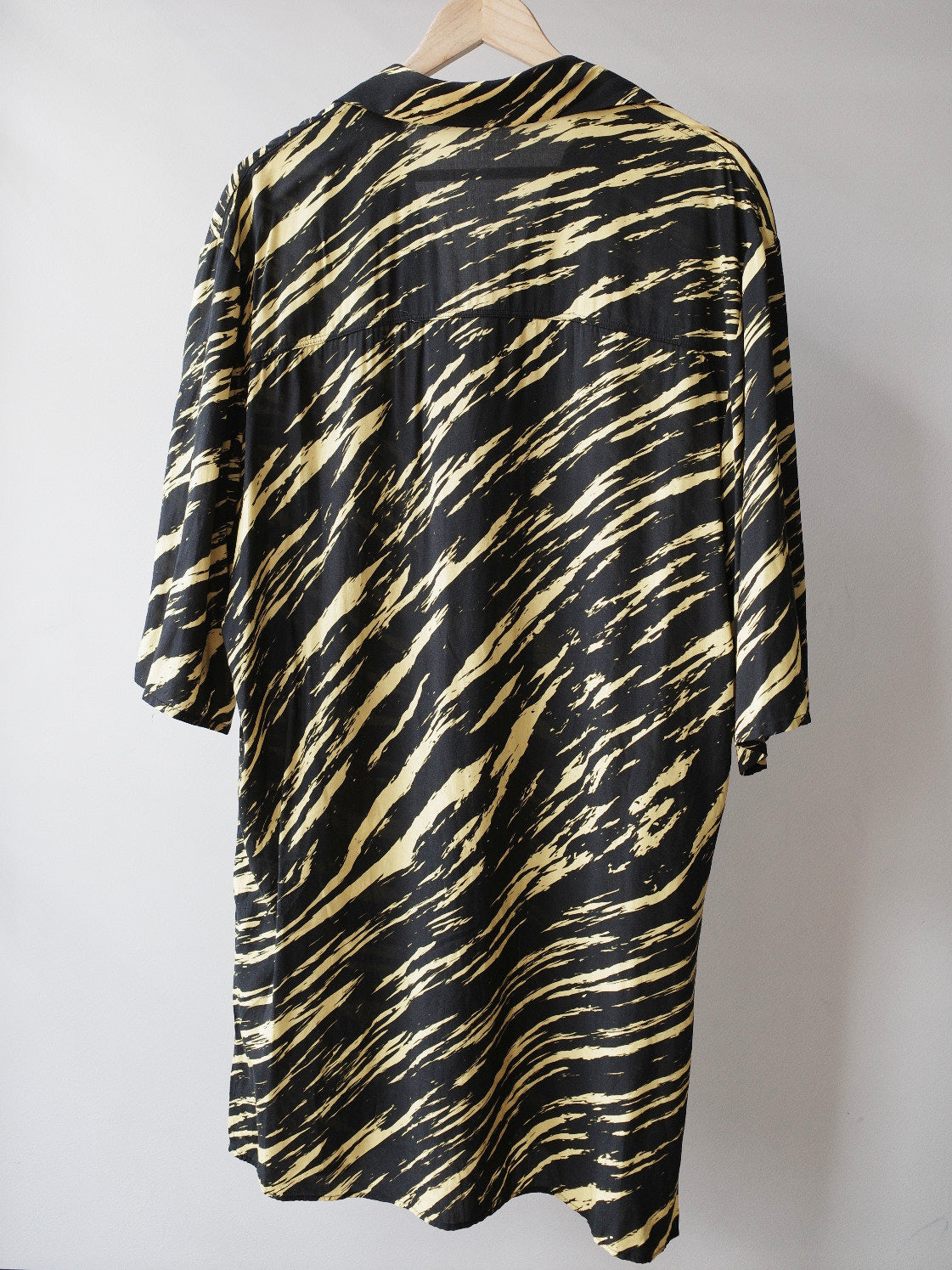 LU’U DAN Tiger-Stripe Oversized Shirt