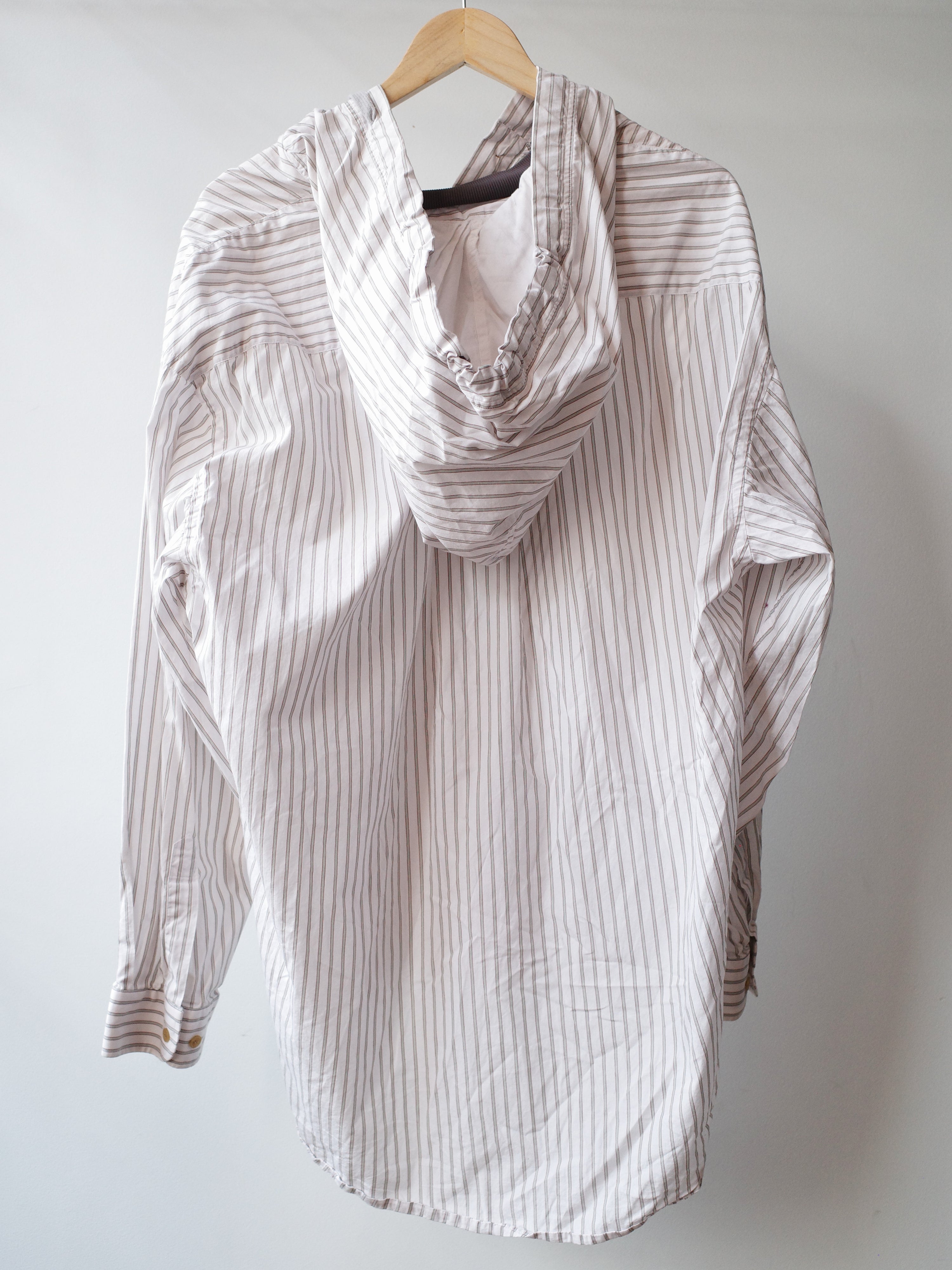 Vivienne Westwood Striped Oversized Hoodie Shirt – METAL 金