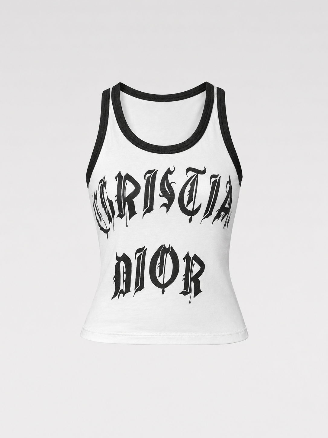 Christian Dior S/S 2002 “Hardcore” Punk Tank Top