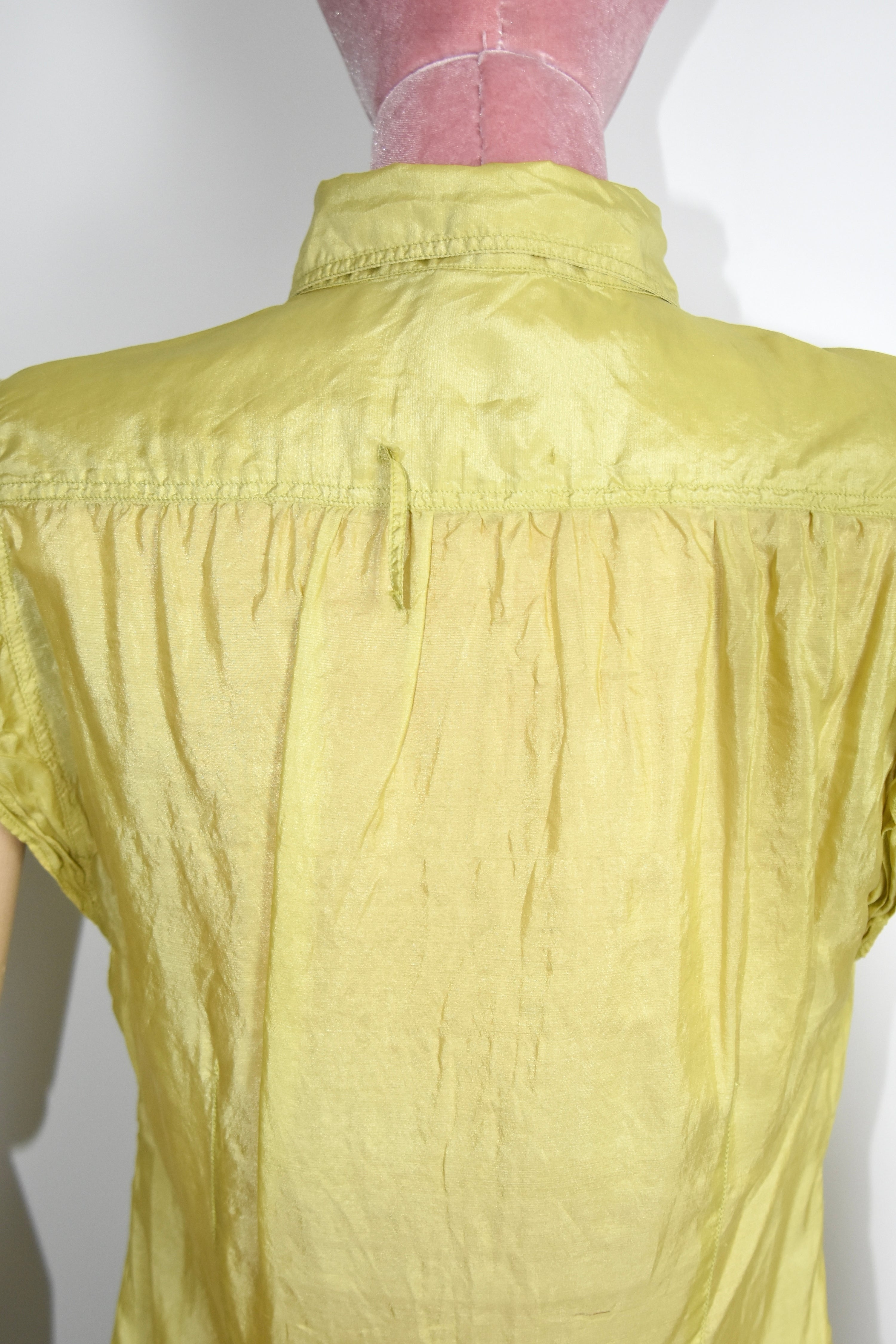 Jean Paul Gaultier Sheer Ruffle Shirt