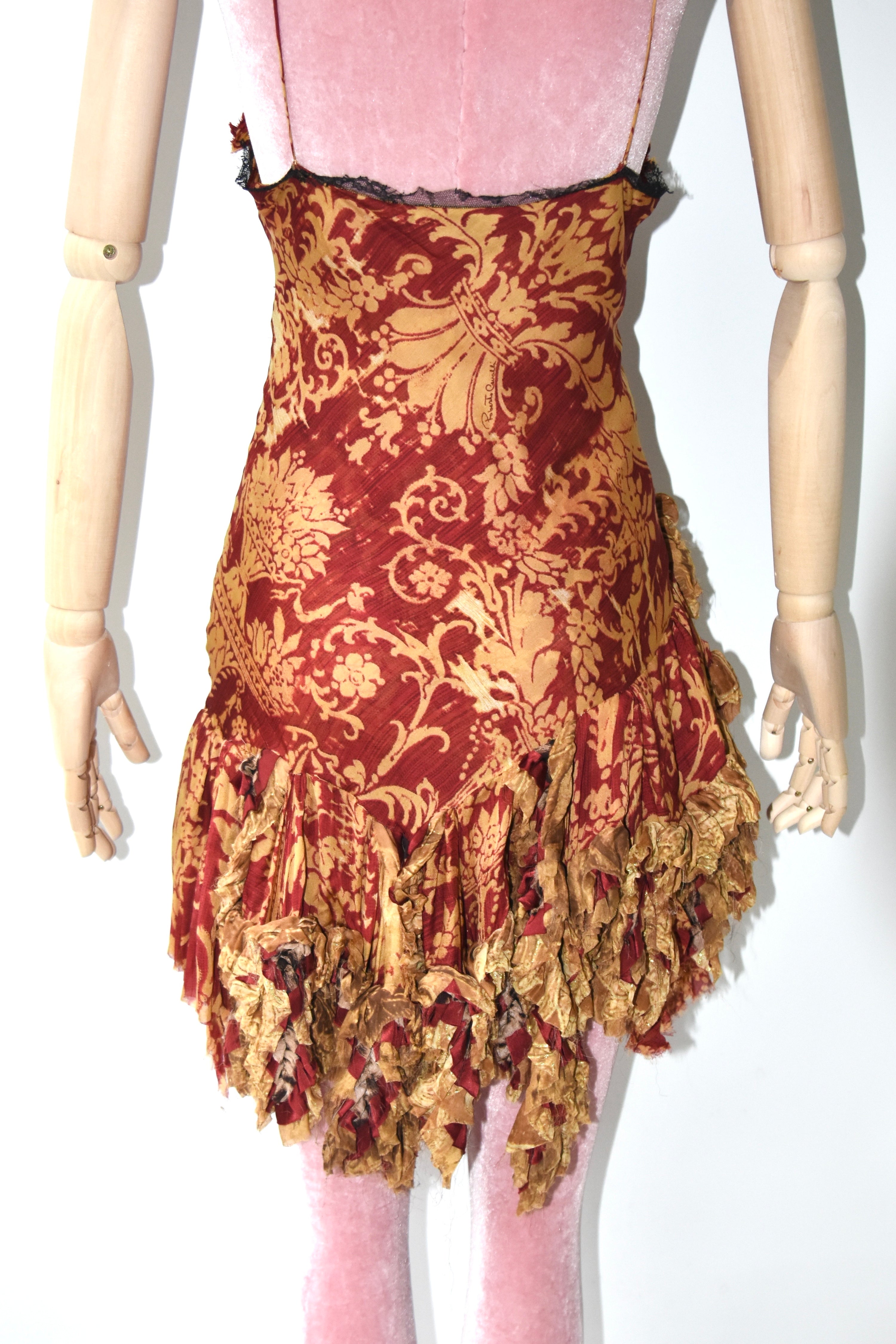 Roberto Cavalli Spring 2001 Runway Silk Gown