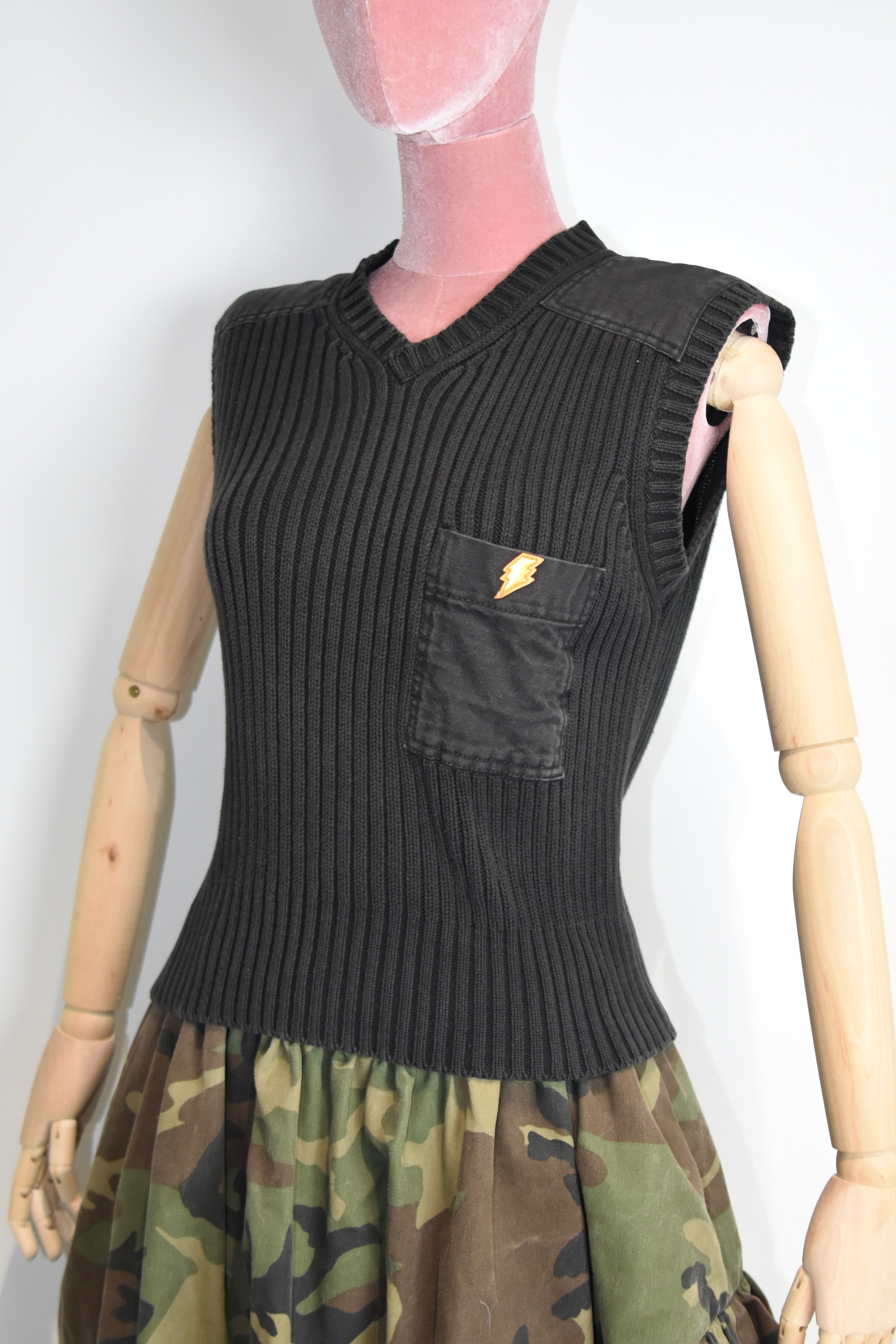 Walter Van Beirendonck W.&L.T. Knit Vest