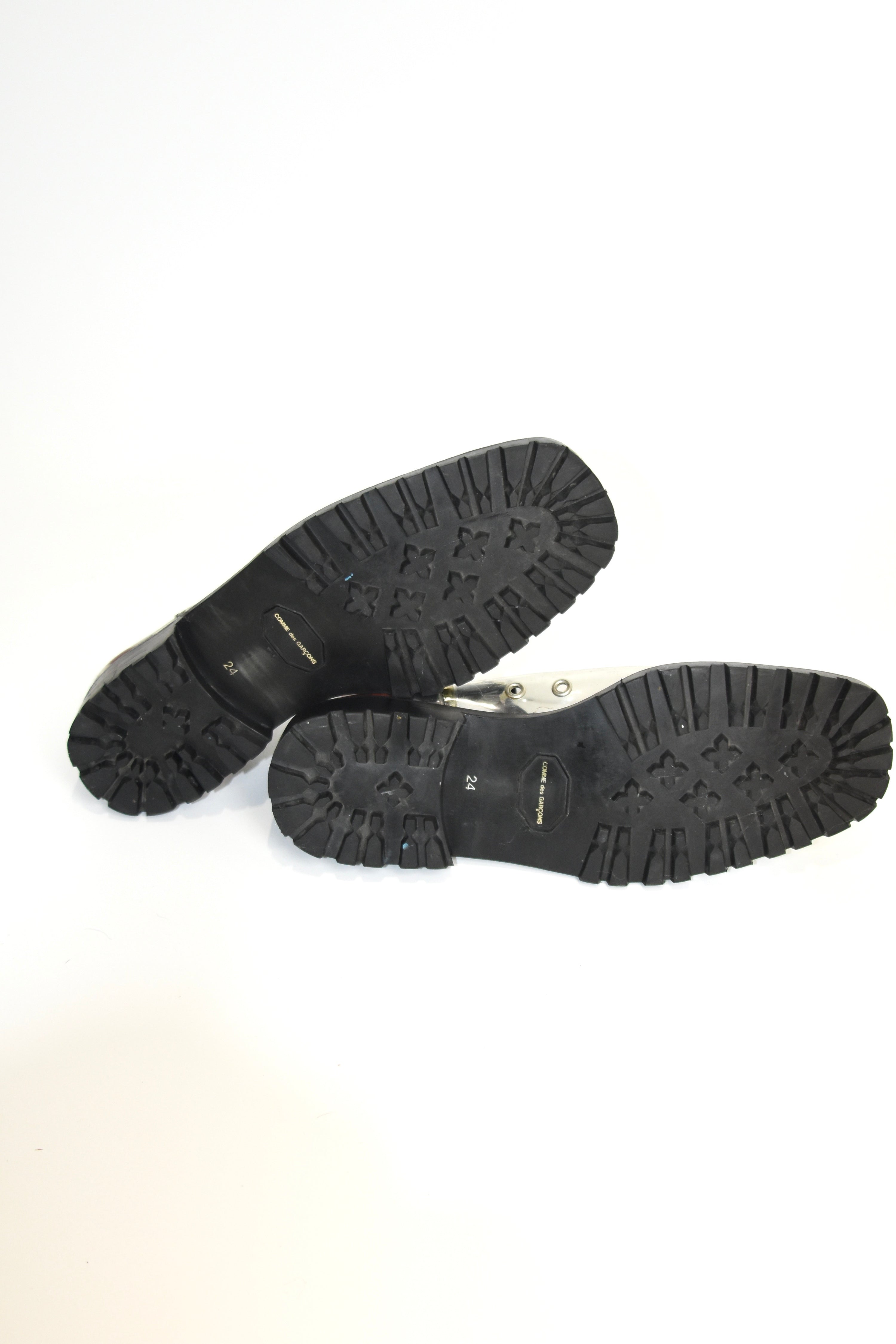 Comme des Garçons Transparent PVC Cover Shoes