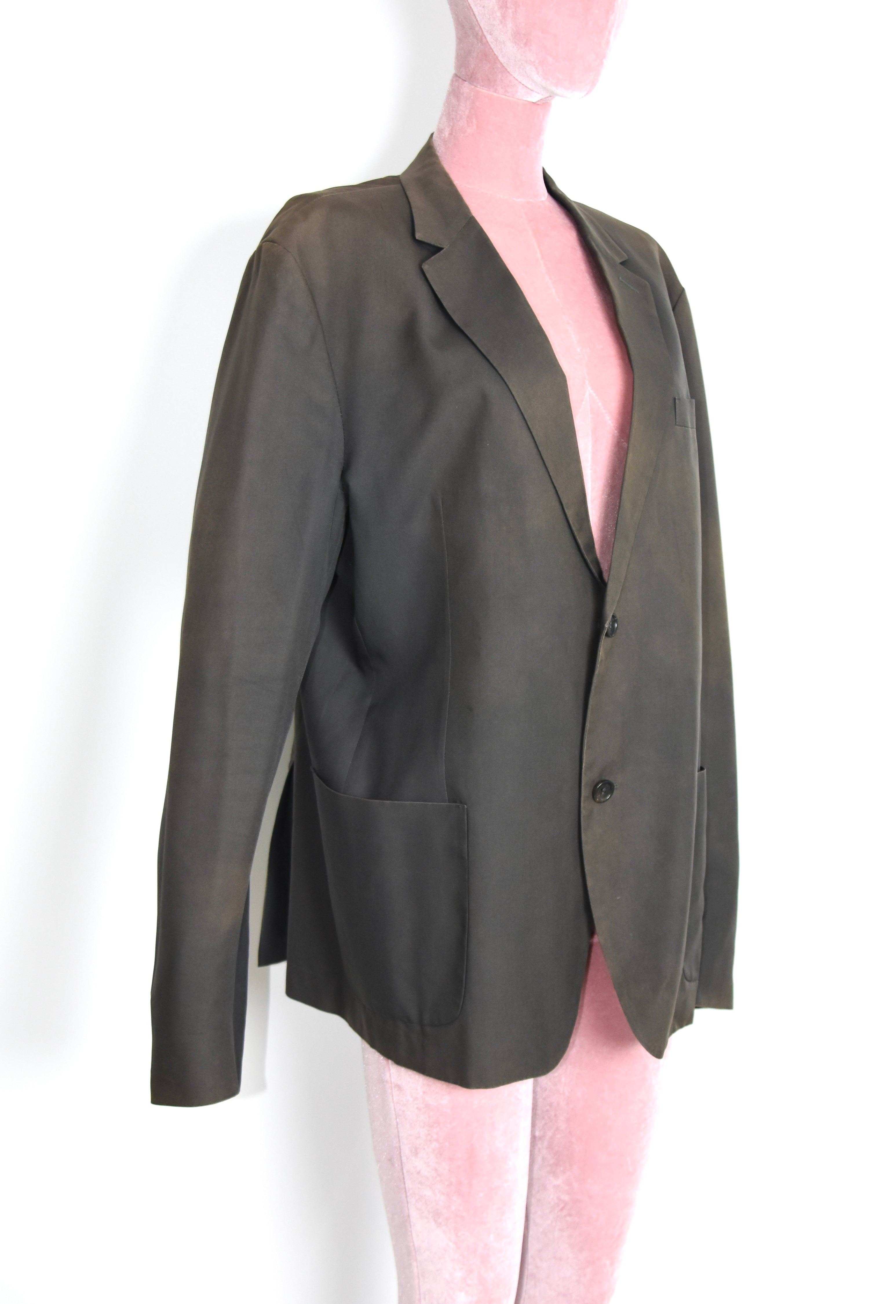 PRADA Lightweight Brown Tailored Jacket