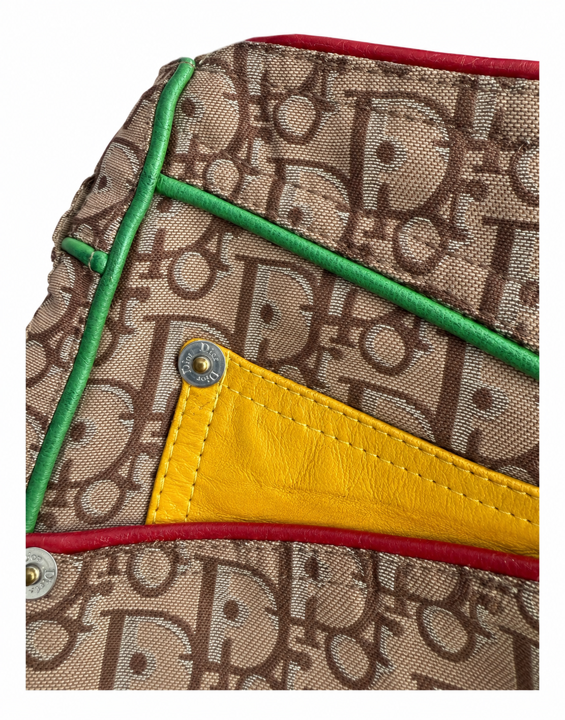 Dior by John Galliano Rasta Monogram “Jamaica” Pants