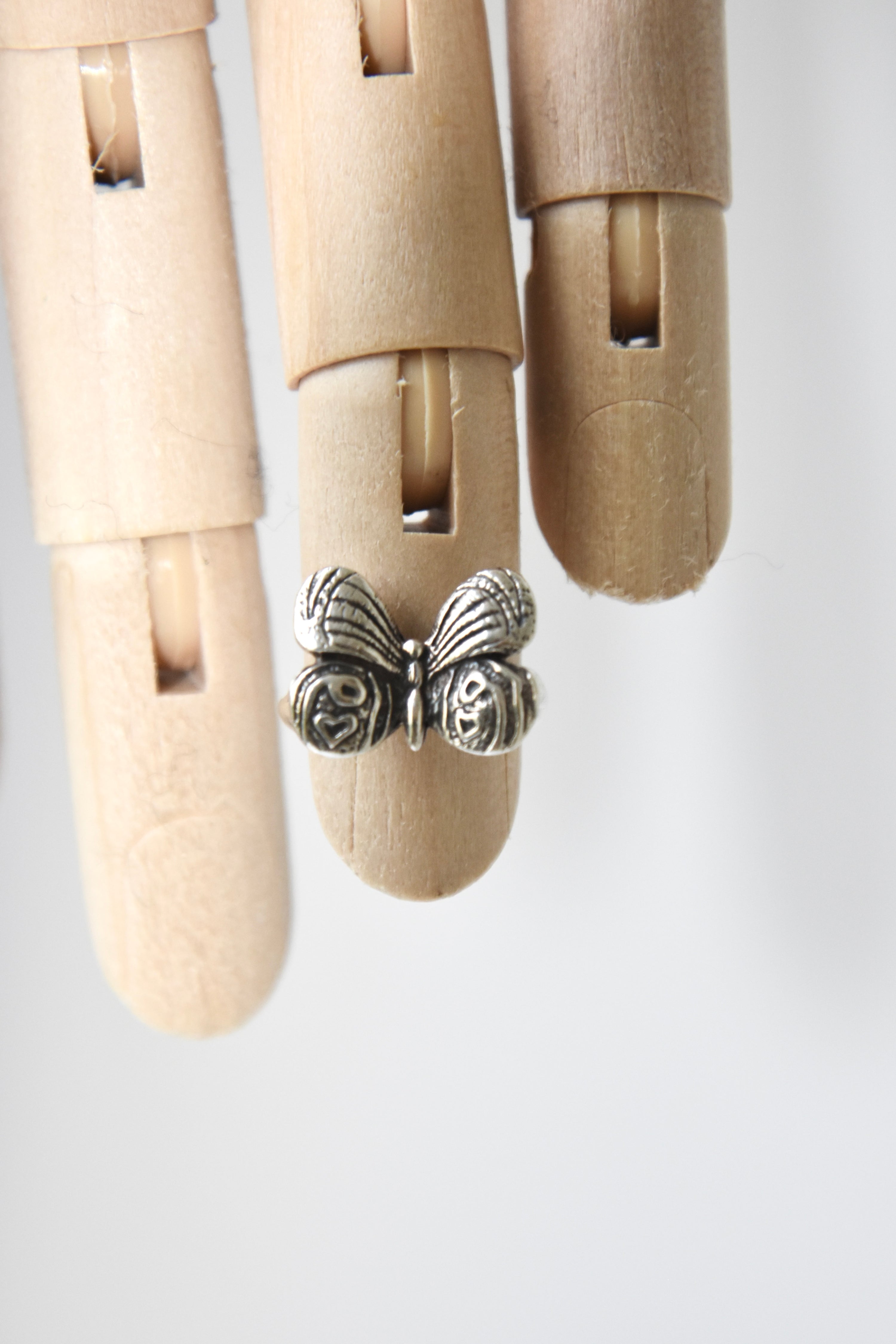 Jean Paul Gaultier Vintage Butterfly Pinky Ring
