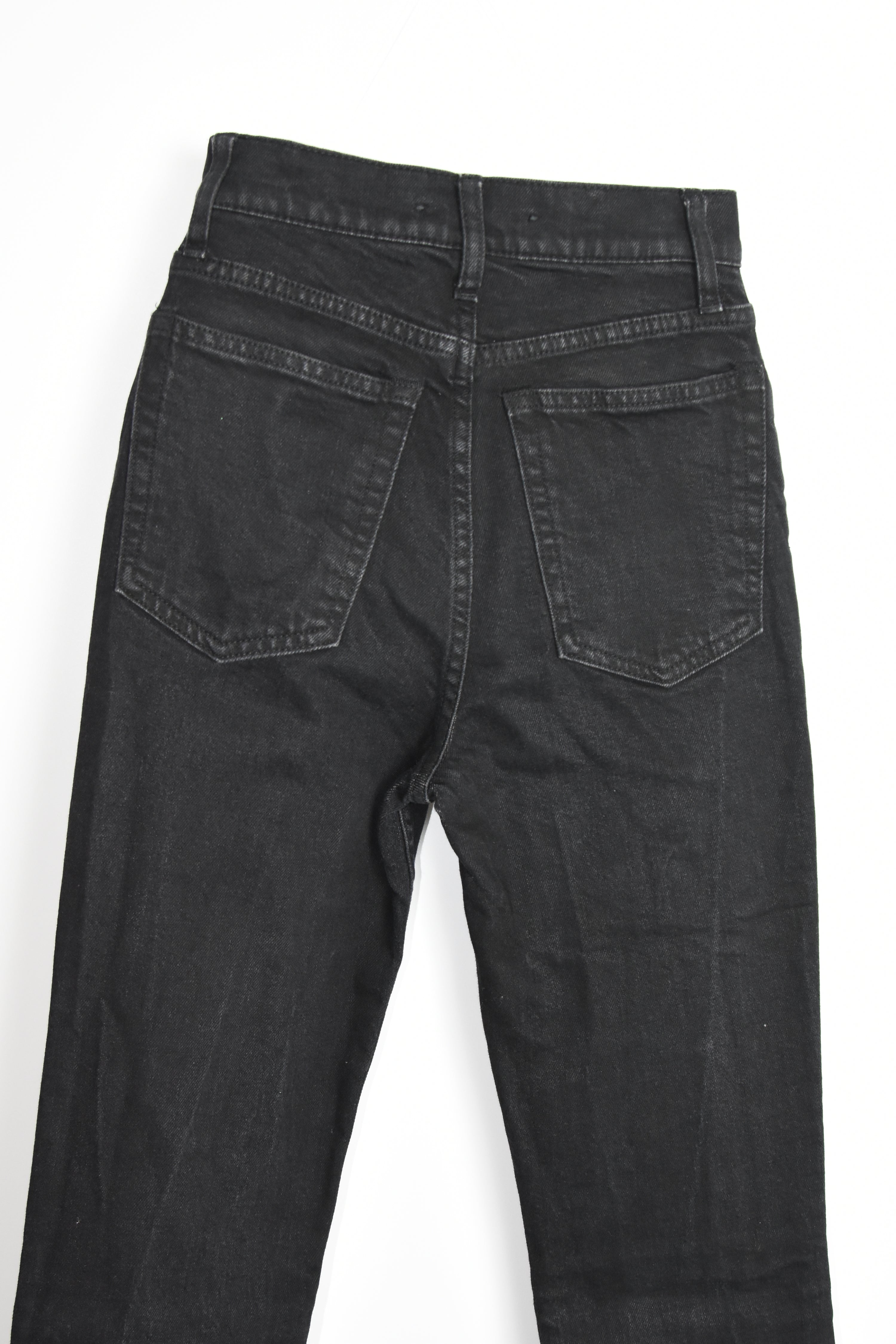 Helmut Lang Flared Stretch Denim Jeans