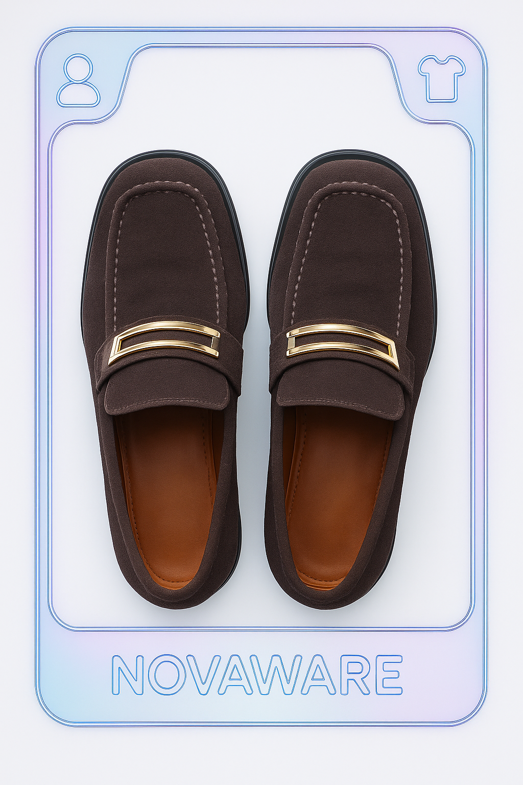 Gucci by Tom Ford Era Suede Gold G Loafers