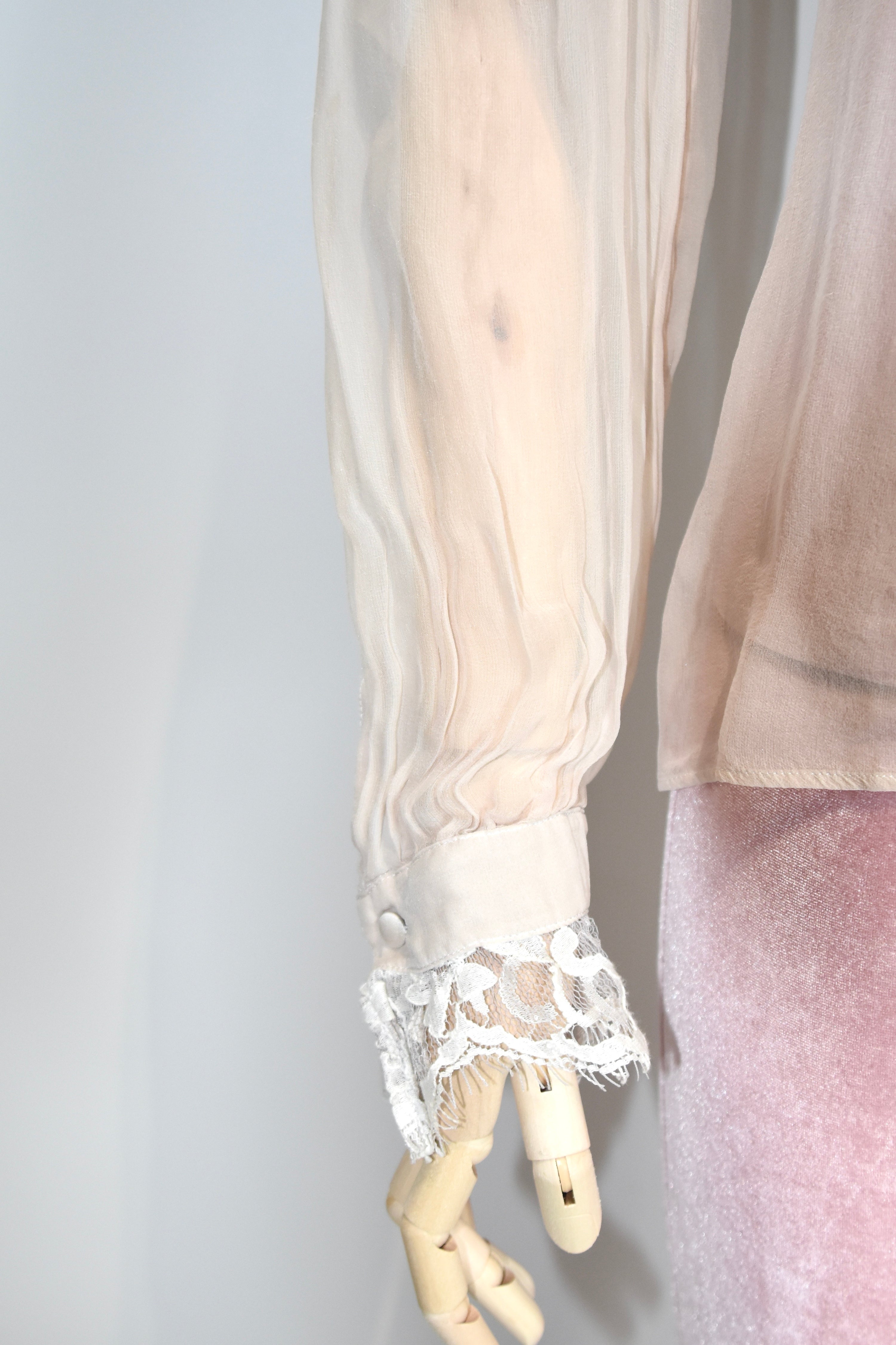 Dolce & Gabbana Lace Sheer Shirt