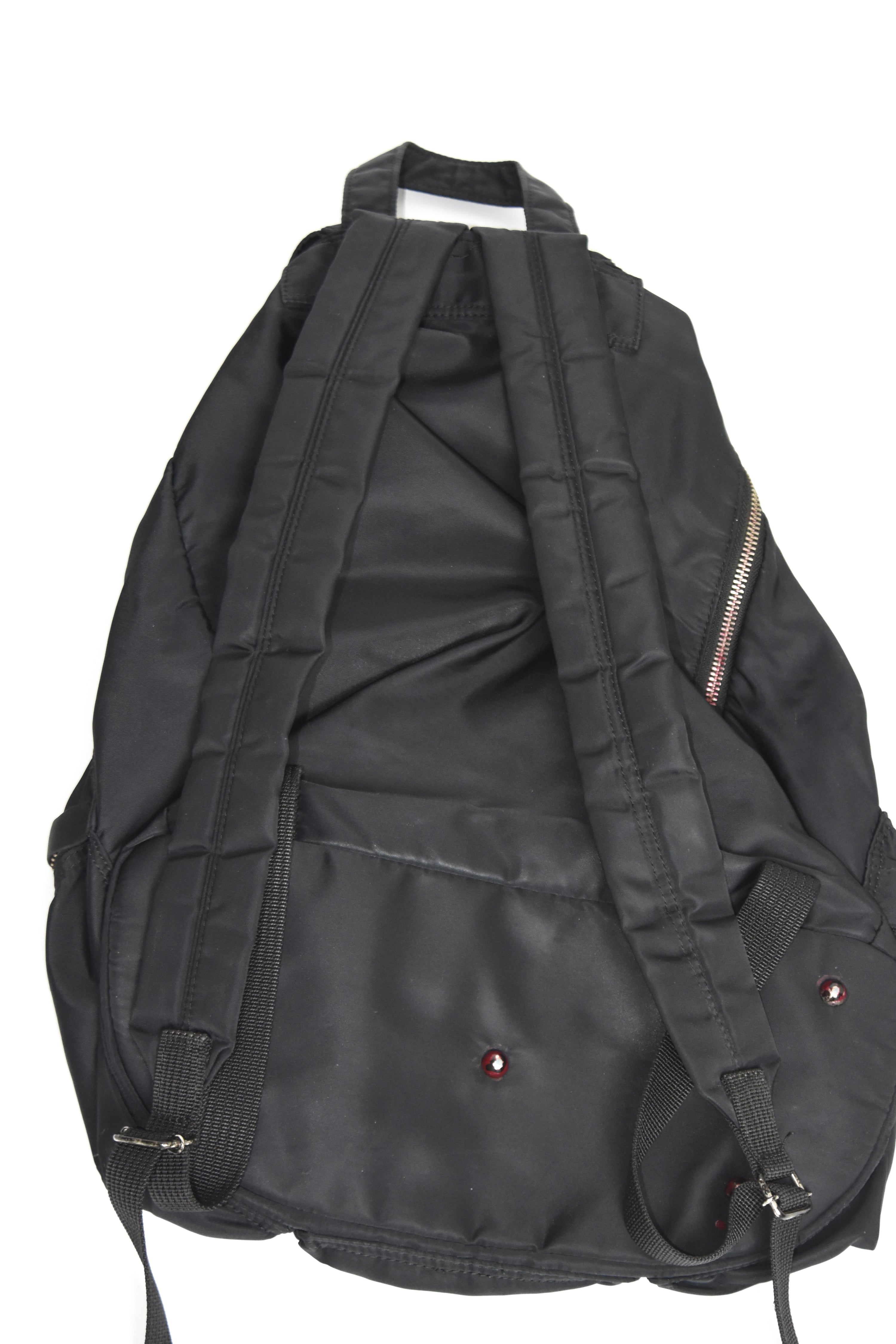 Jean Paul Gaultier 90s Nylon Drawstring Backpack