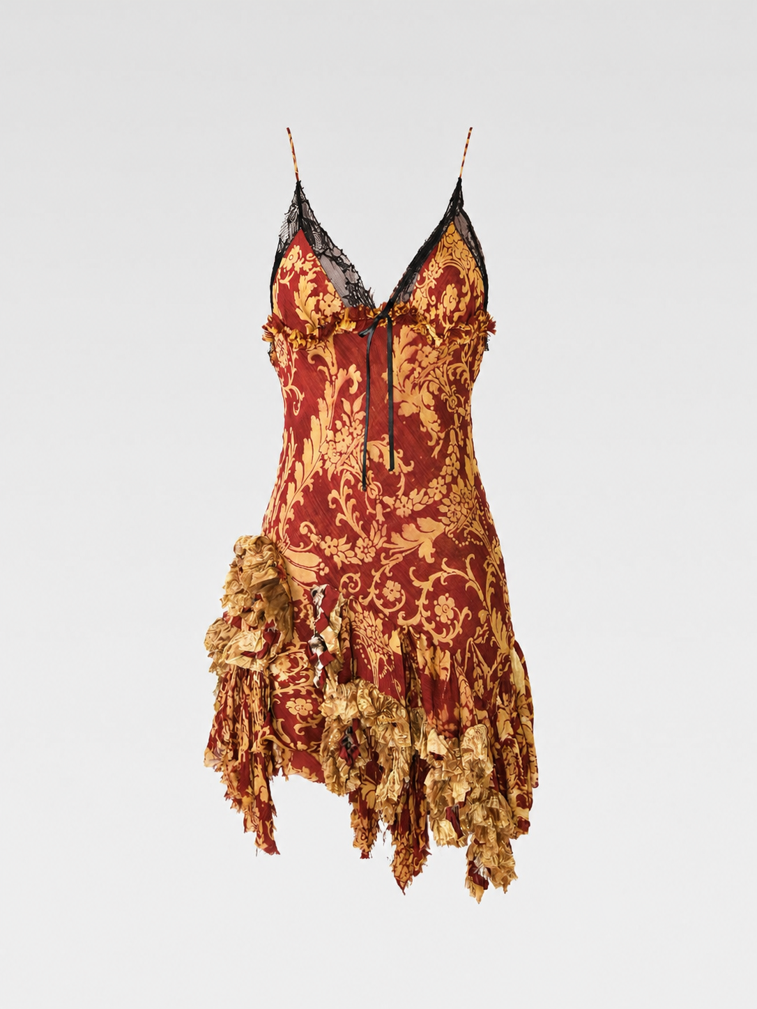 Roberto Cavalli Fall 2004 Runway Silk Gown