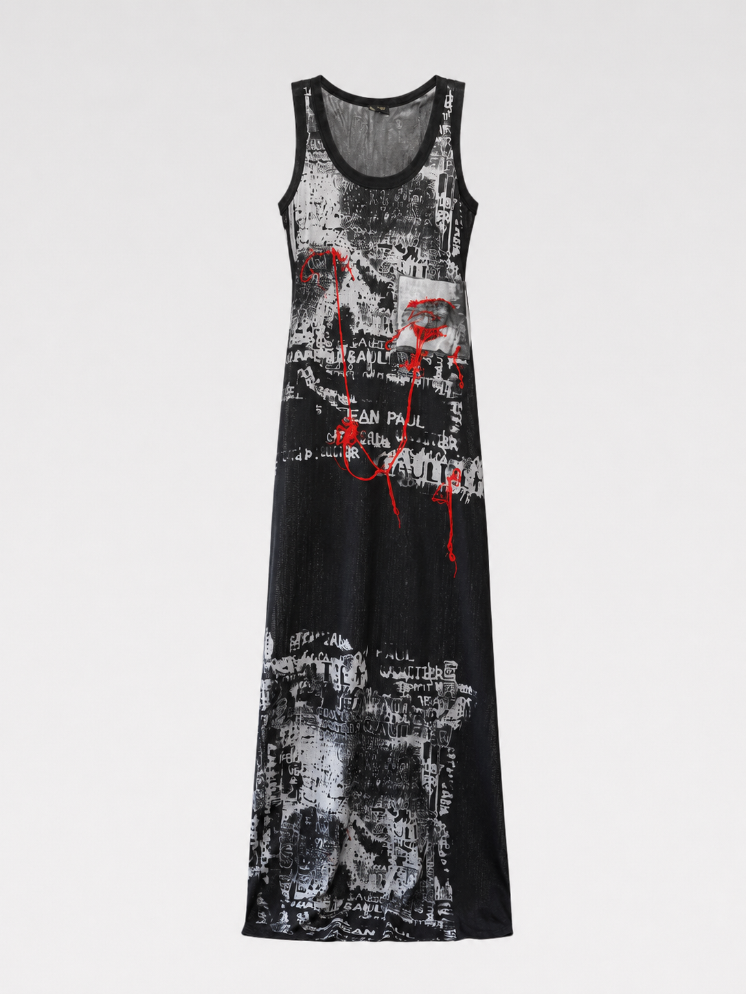 Jean Paul Gaultier Gothic Mesh Dress