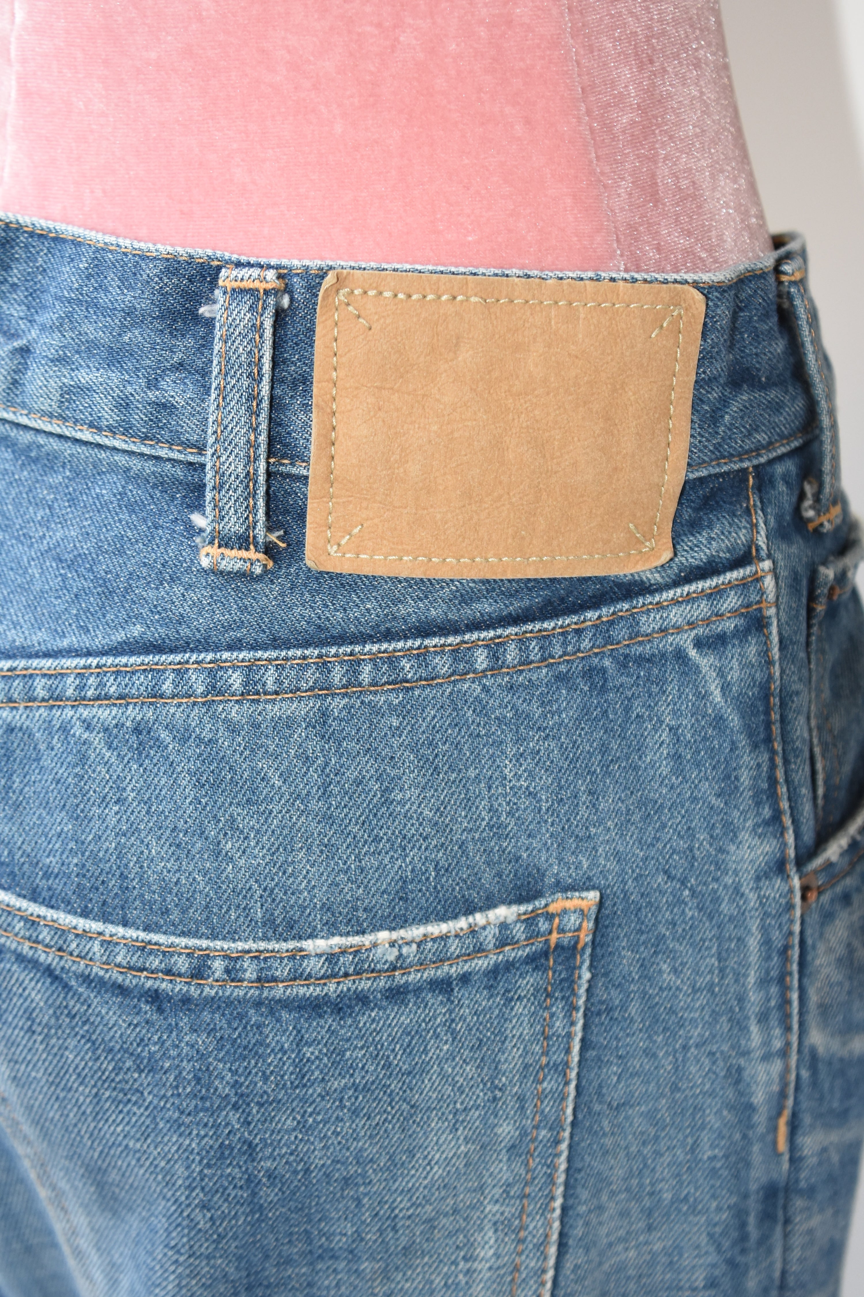 CELINE Homme by Hedi Slimane “W ST 003” Vintage Wash Straight Denim – Men’s Size 29 (Archive)