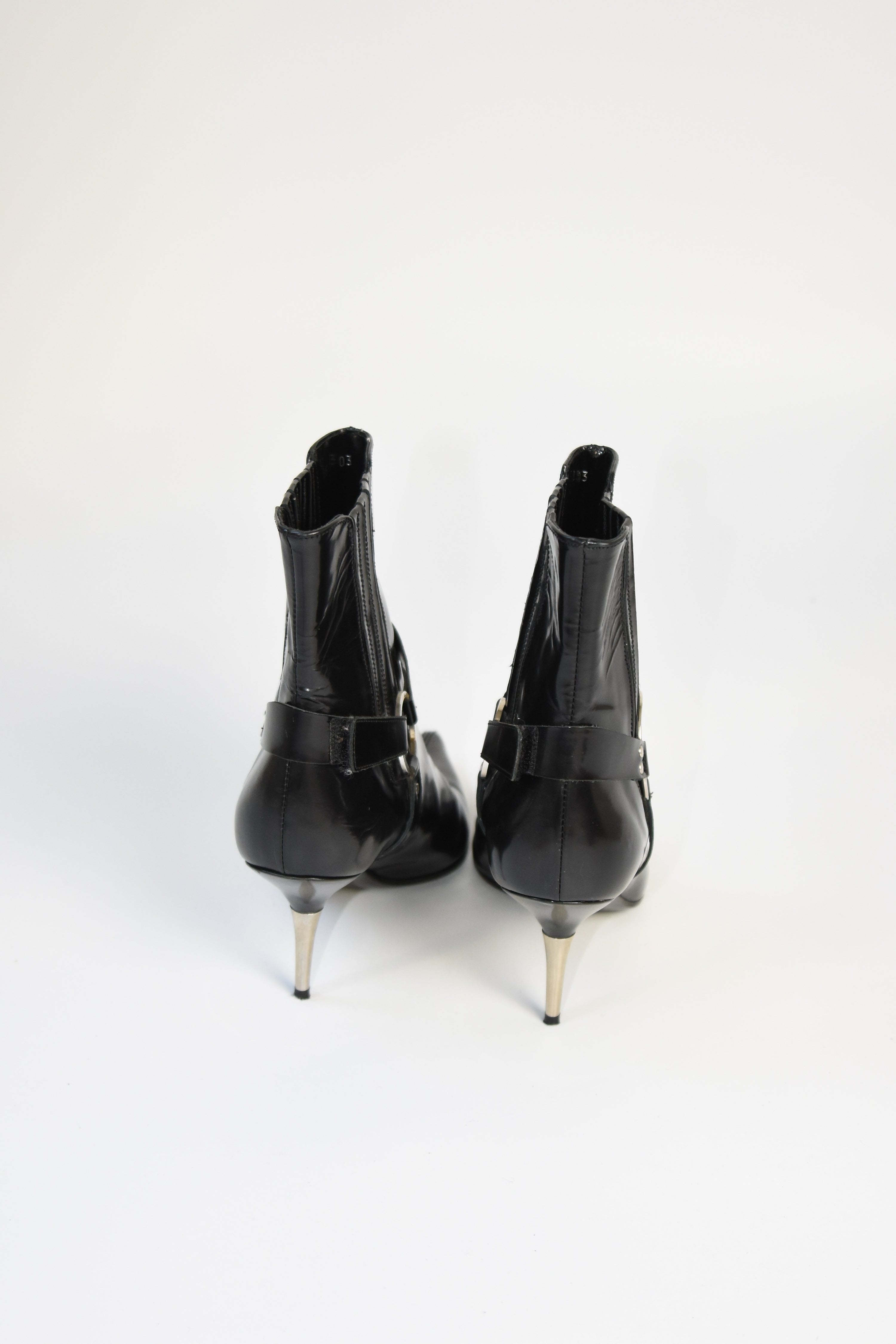 Christian Dior by John Galliano Millennium Hardcore Punk Pointed Boots