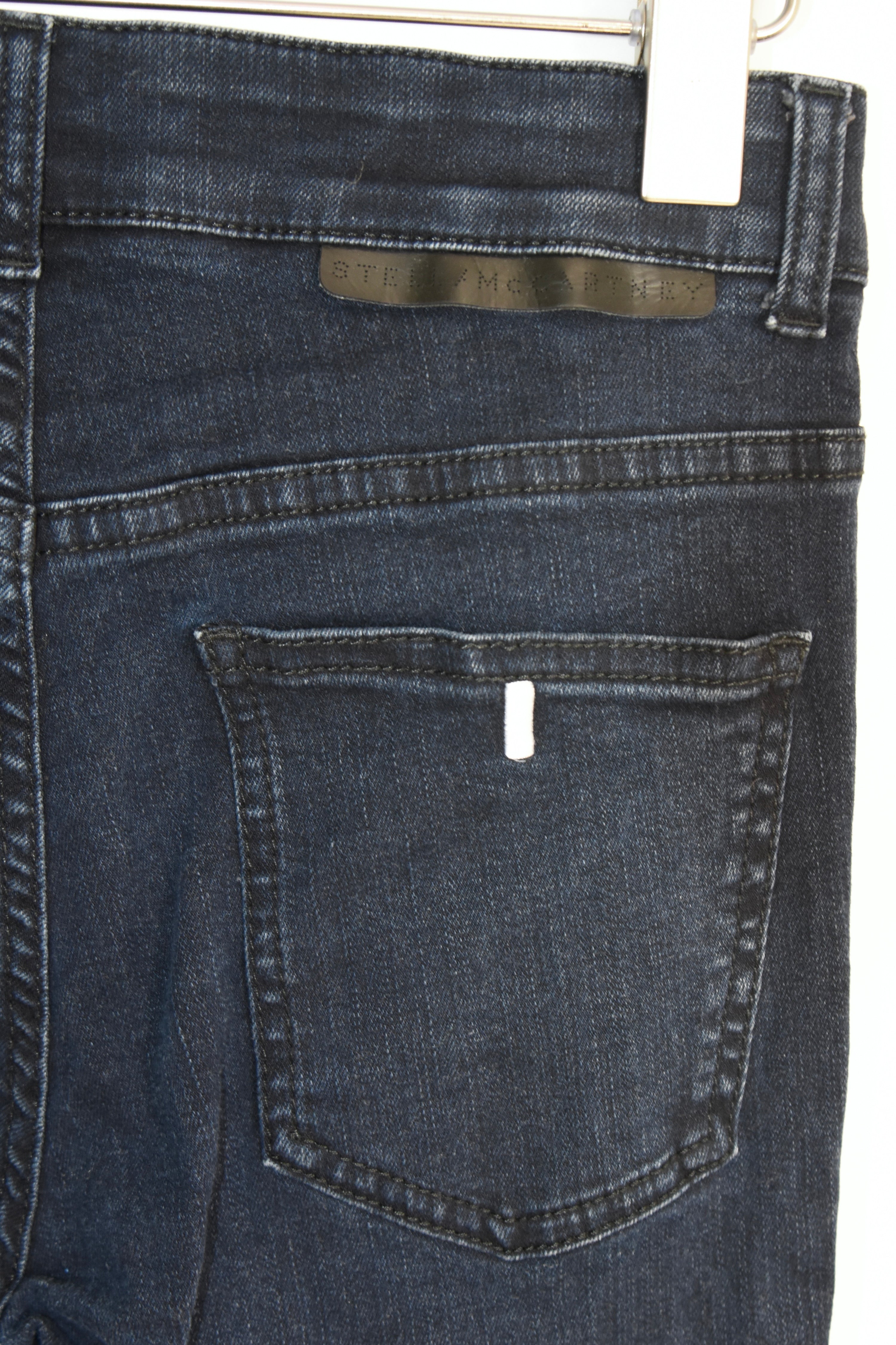 Stella McCartney Dark Indigo Flared Stretch Denim Pants – Made in Italy – Women’s W23–24 (Near New)
