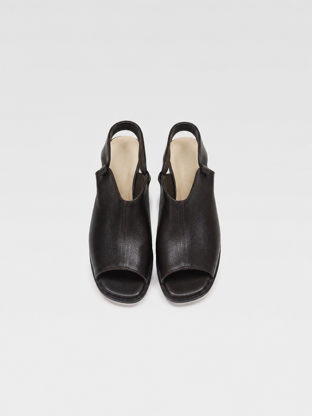 Bottega Veneta Sculpted Leather Sandals