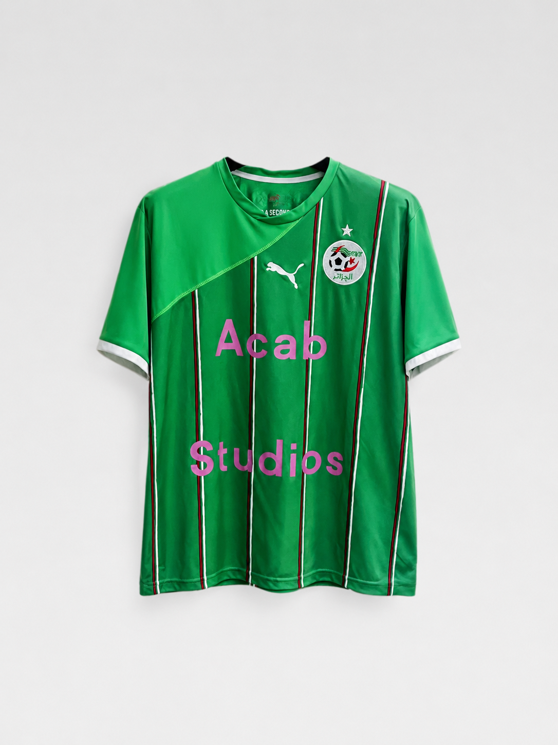 Acne Studios x PUMA Algeria 2010 World Cup Jersey ACAB Studios Tee Rare Collaboration
