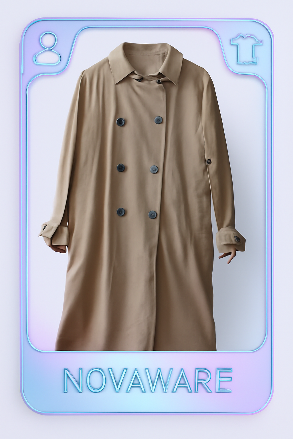 Max Mara The Cube Oversized Trench Coat