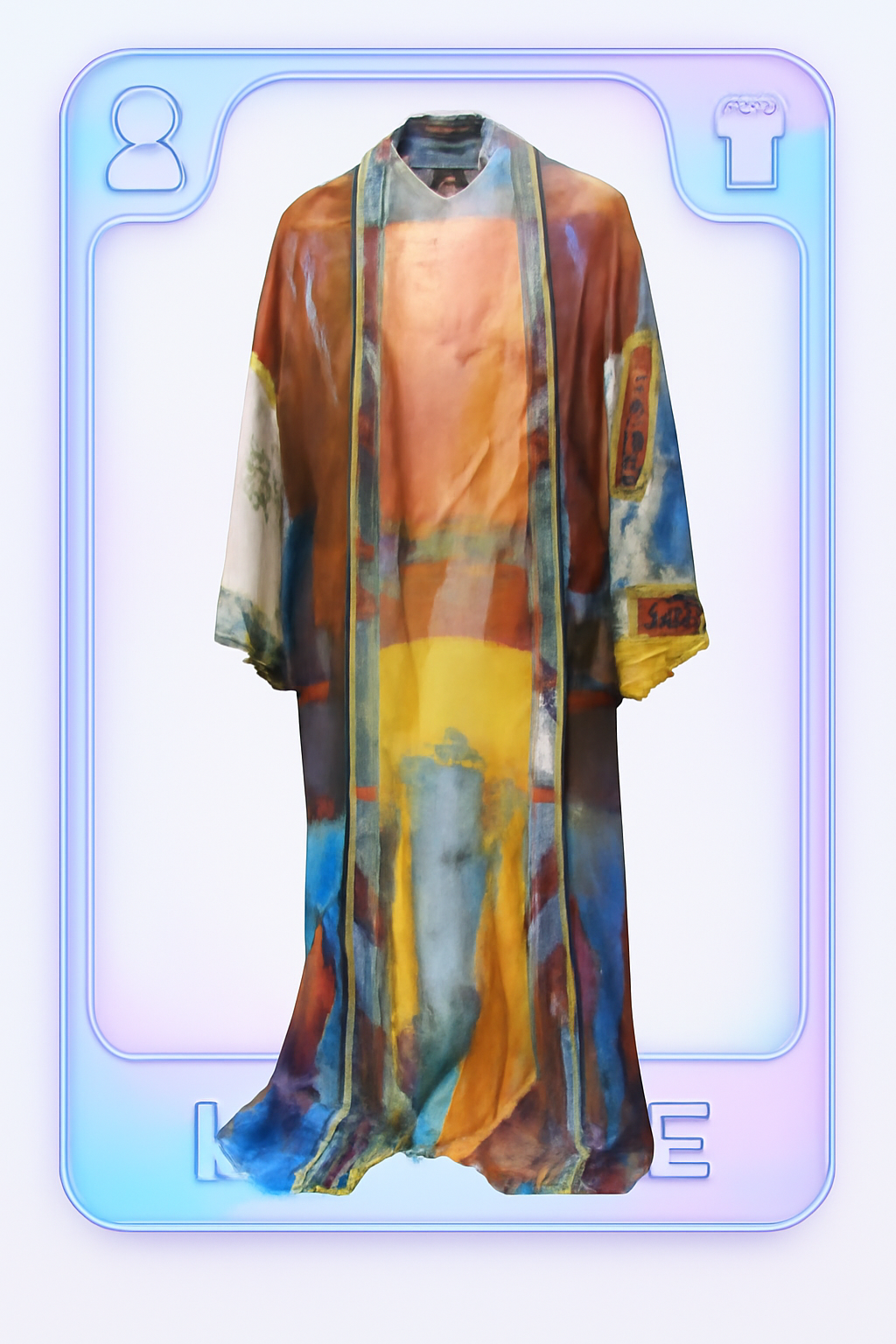 Jean Paul Gaultier F/W 1996 “Venus Sculpture” Sheer Mesh Kimono Robe