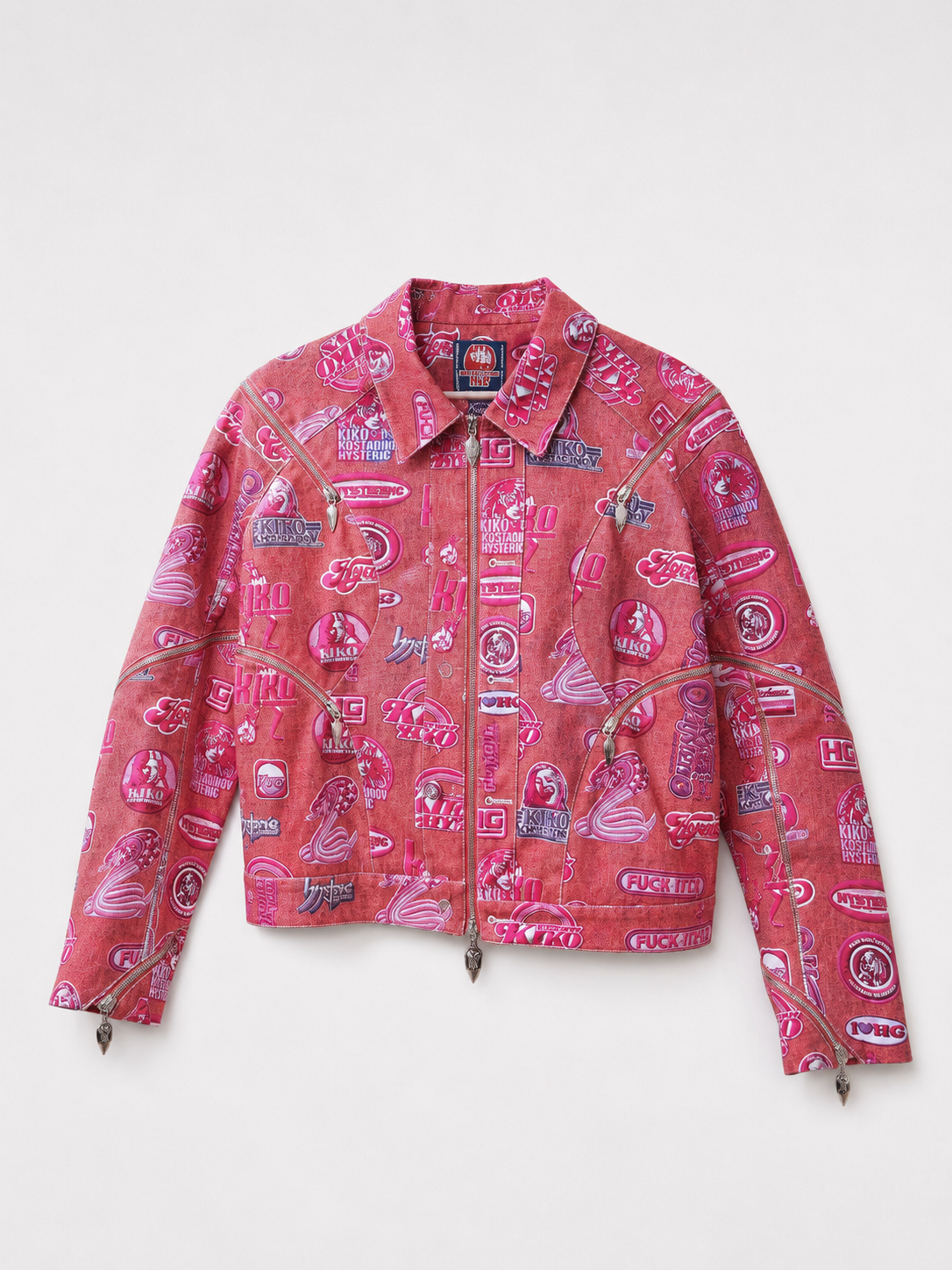 KIKO KOSTADINOV × Hysteric Glamour 拉链机车夹克