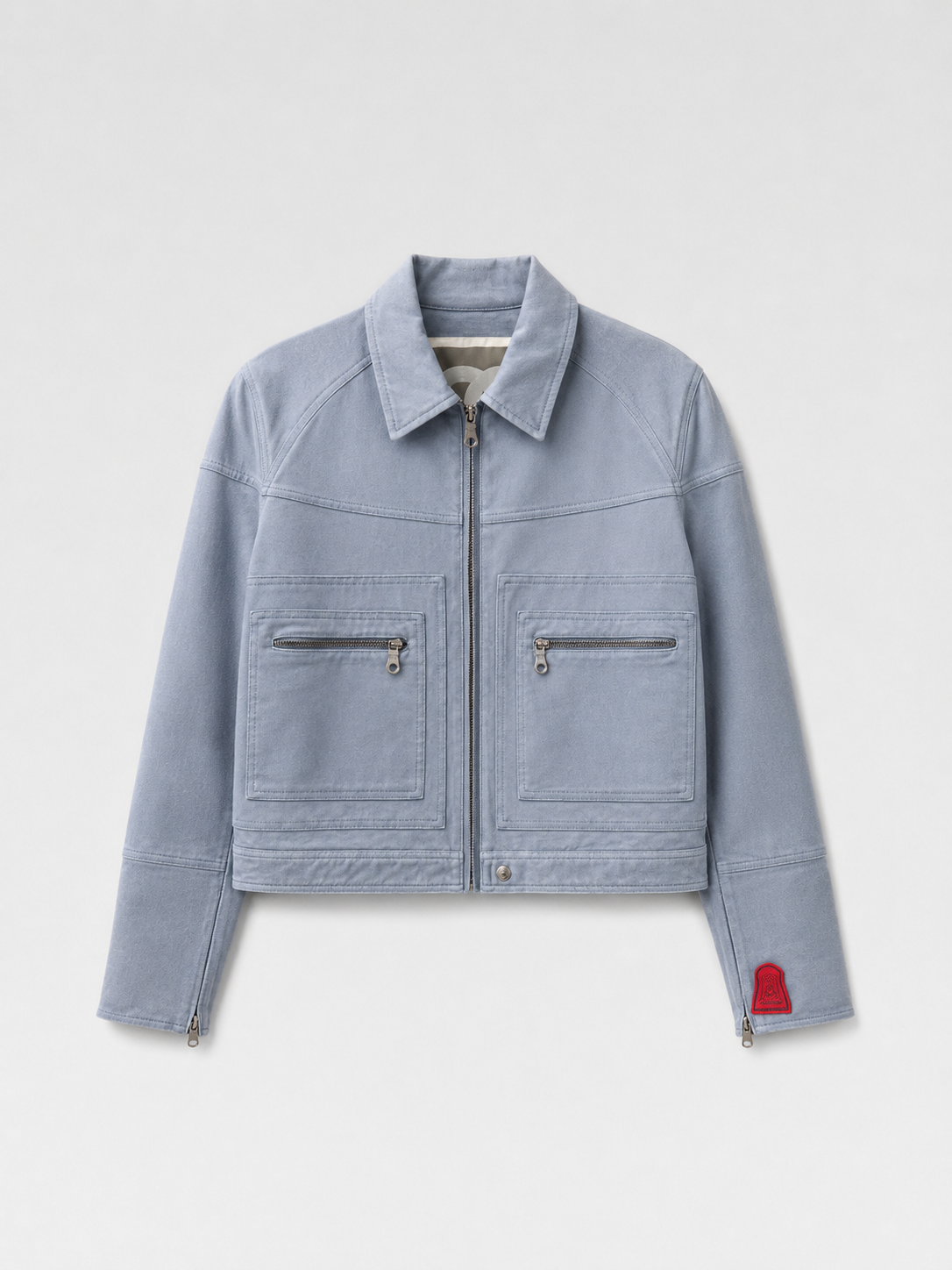 Chanel SS2002 Vintage Runway Archive Baby Blue Jacket