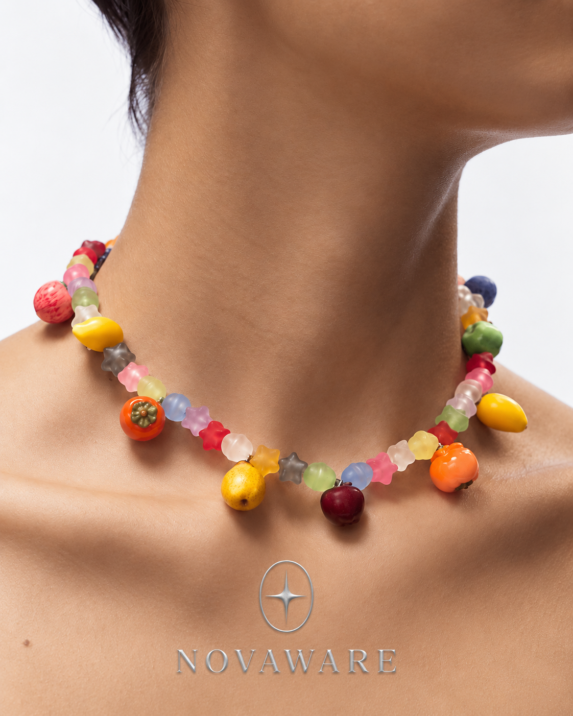 PIPA — Fruit Star Beaded Necklace