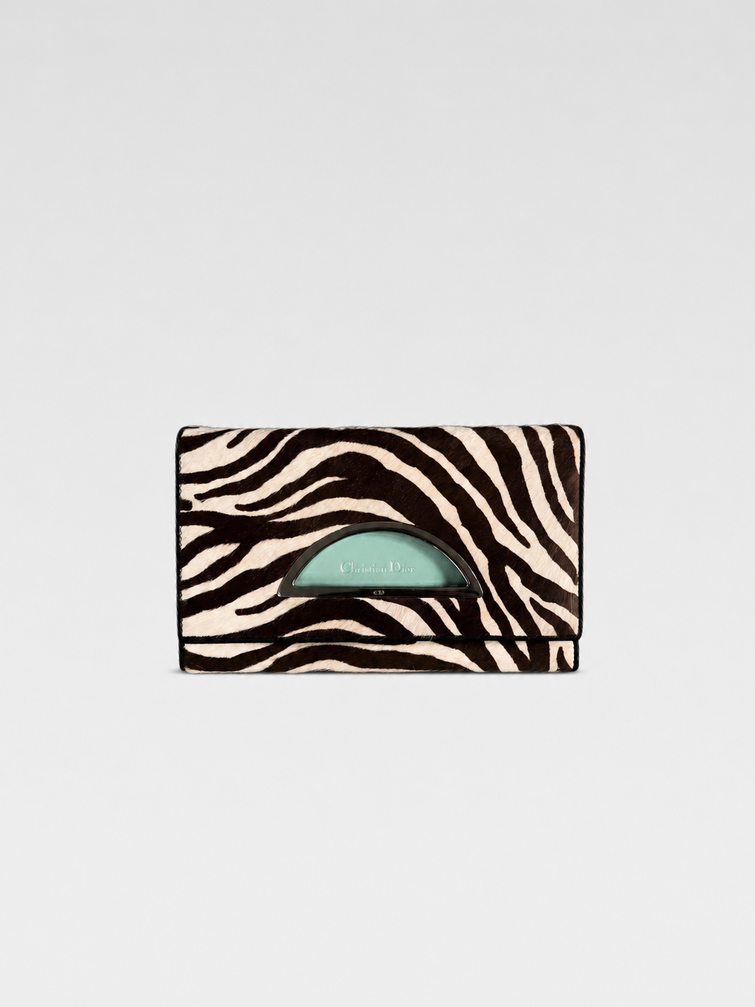 Christian Dior by John Galliano Zebra Pony Hair Wallet Clutch – Y2K Archive Phone Wallet