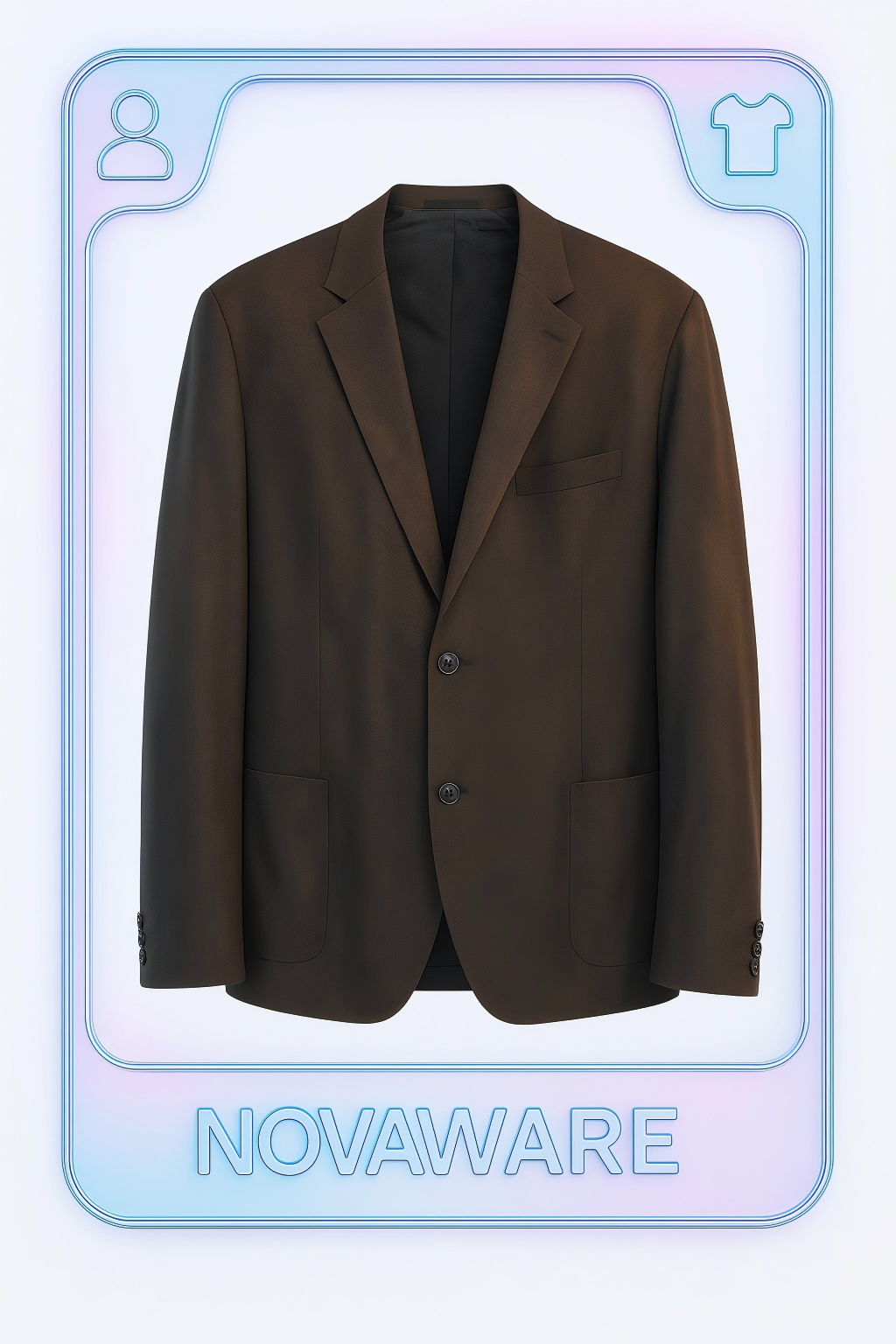 PRADA Lightweight Brown Tailored Jacket