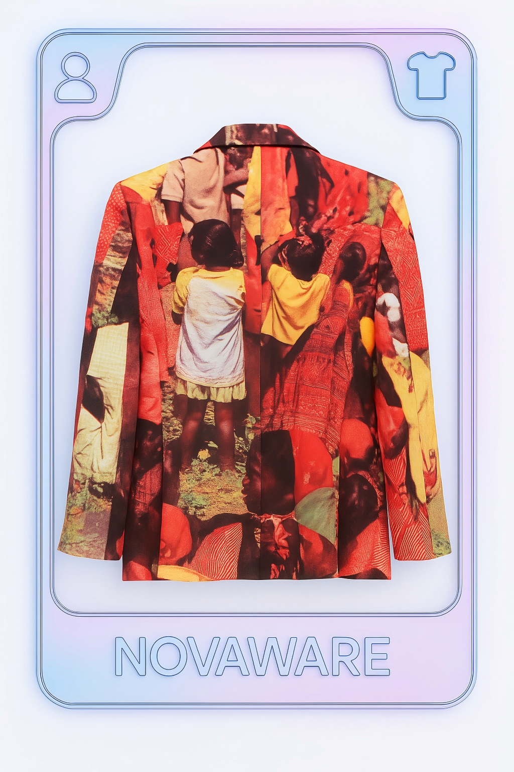 Moschino Vintage All-Over Print Jacket